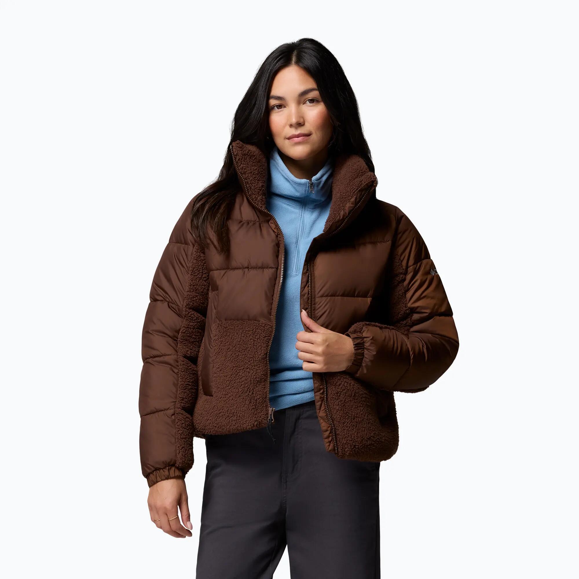Női Columbia Leadbetter Point II Sherpa Hybrid hibrid dzseki 5/7