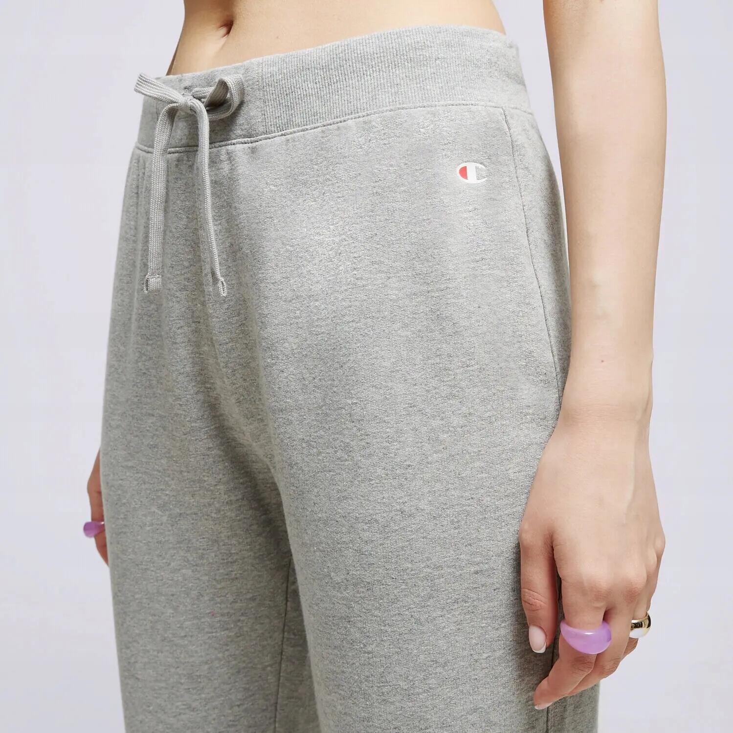 SPODNIE DRESOWE DAMSKIE CHAMPION-SPODNIE RIB CUFF PANTS   SZARE 2/6