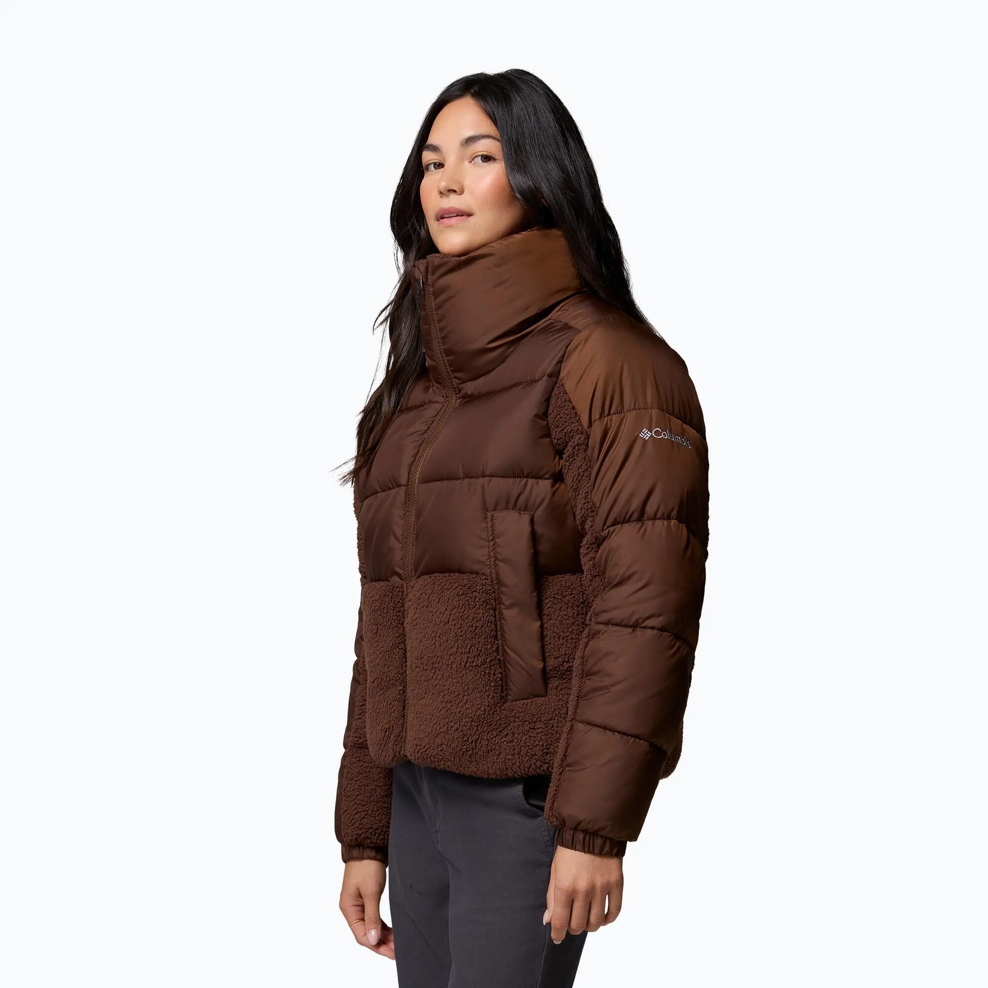 Női Columbia Leadbetter Point II Sherpa Hybrid hibrid dzseki 4/7