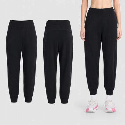 SPODNIE DAMSKIE DRESOWE 4F JOGGERY SPORTOWE Z MODALEM CZERWONE