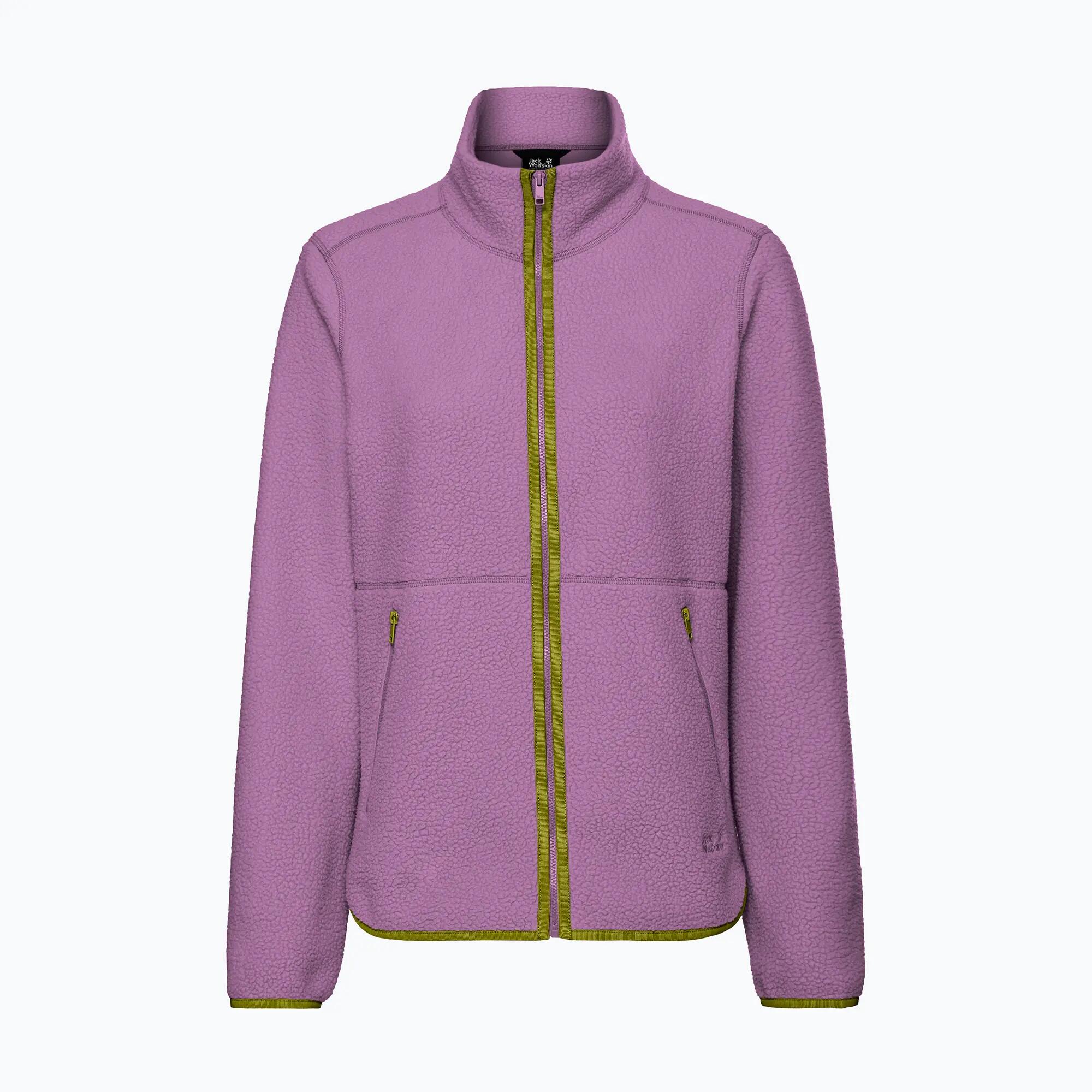 Damesfleece Jack Wolfskin Lite Curl Full Zip 7/7