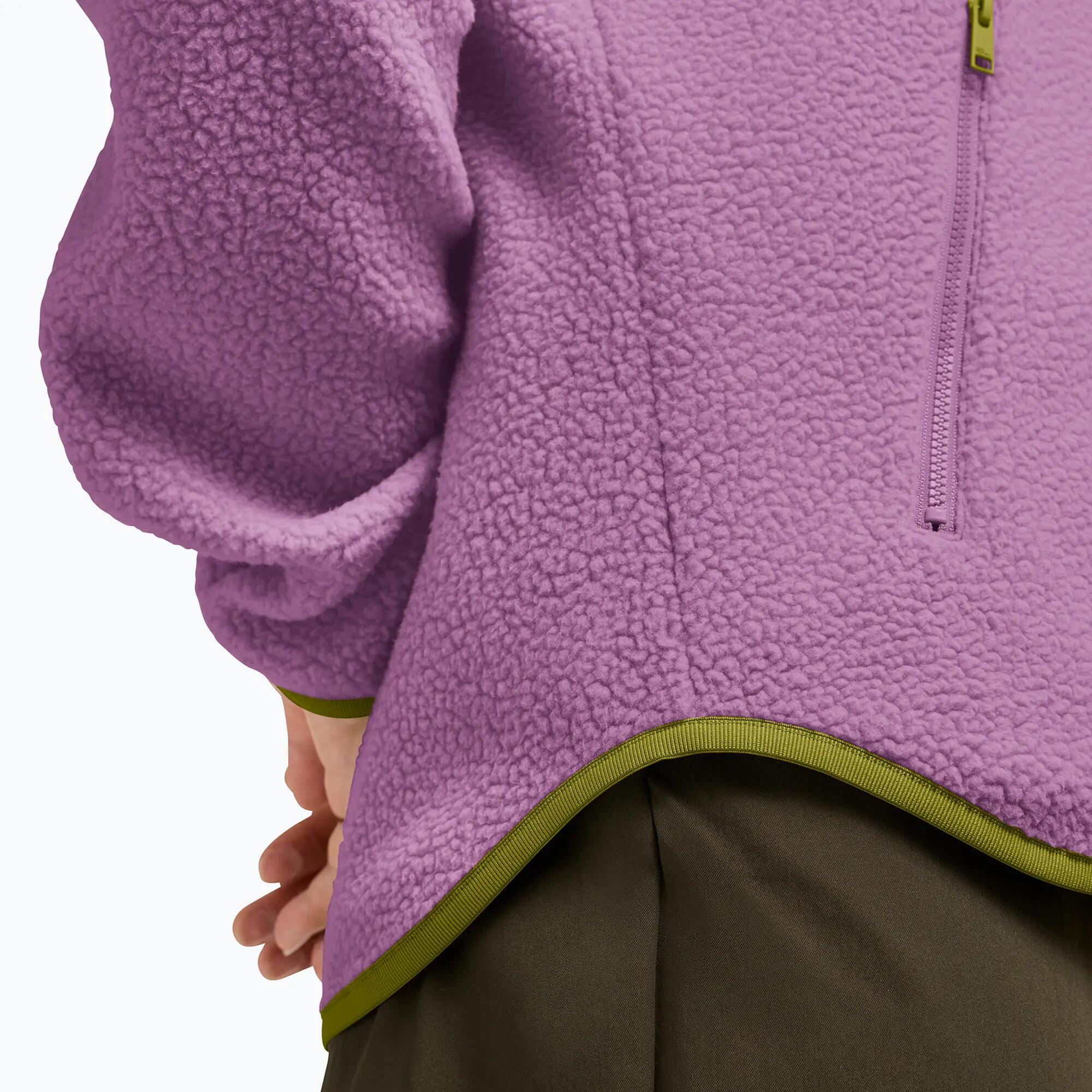 Damesfleece Jack Wolfskin Lite Curl Full Zip 6/7