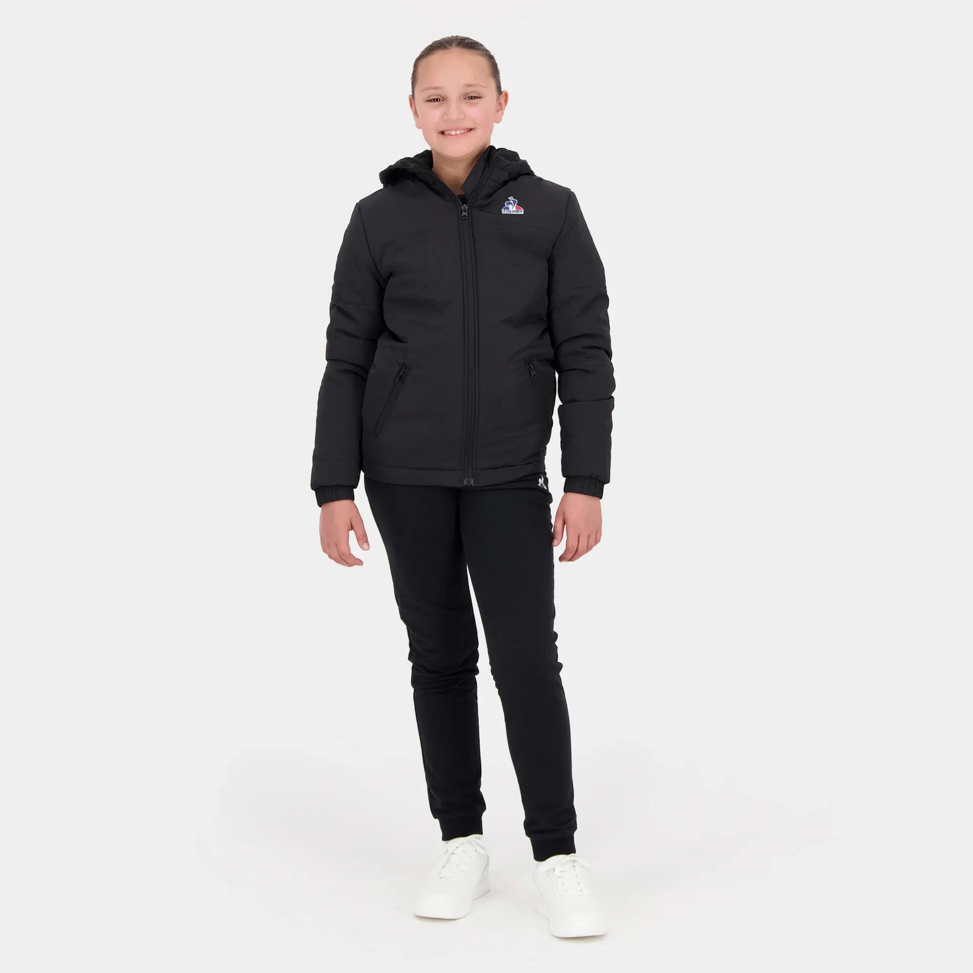 Kinderjas met capuchon Le Coq Sportif Essentiels Heavy N°2 4/5