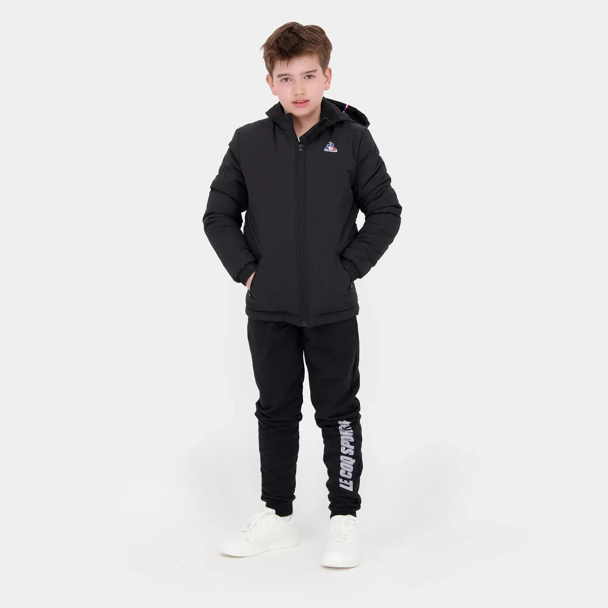 Kinderjas met capuchon Le Coq Sportif Essentiels Heavy N°2 3/5