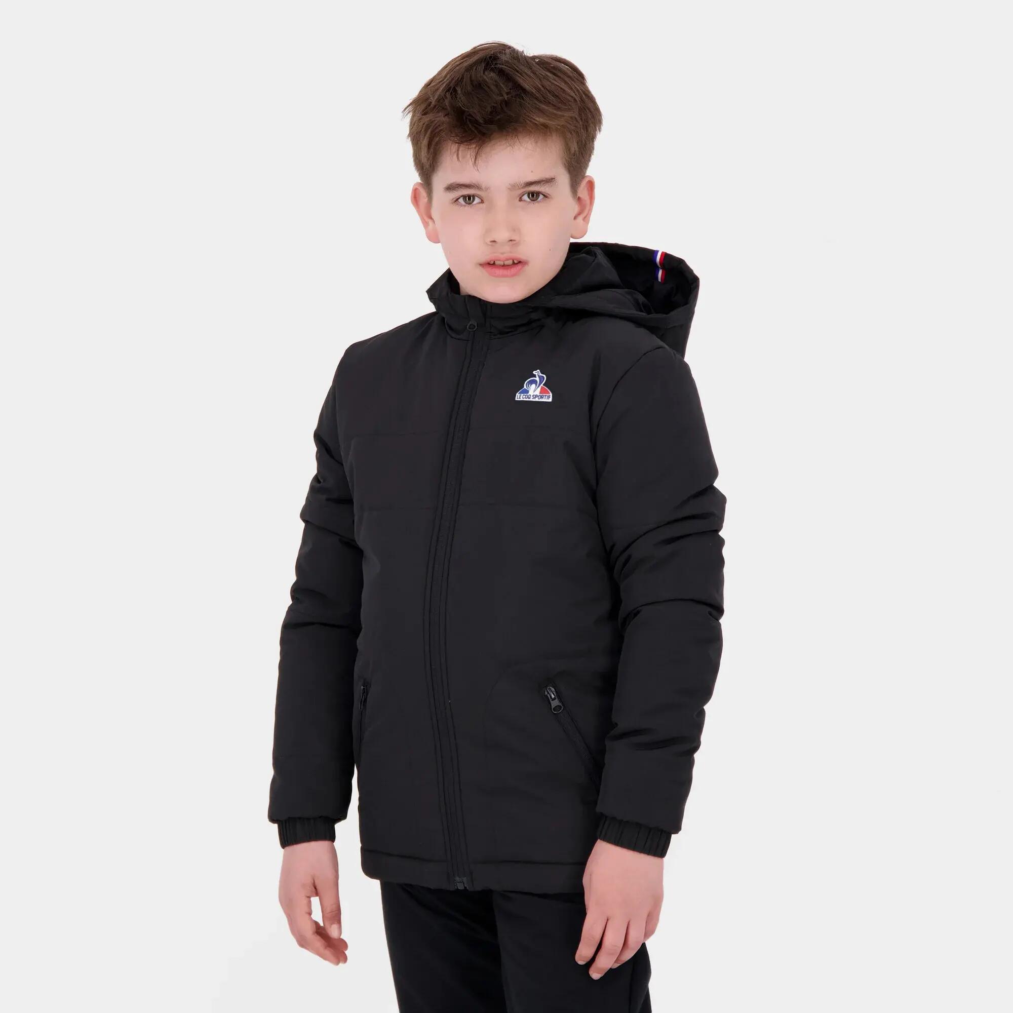 Kinderjas met capuchon Le Coq Sportif Essentiels Heavy N°2 2/5