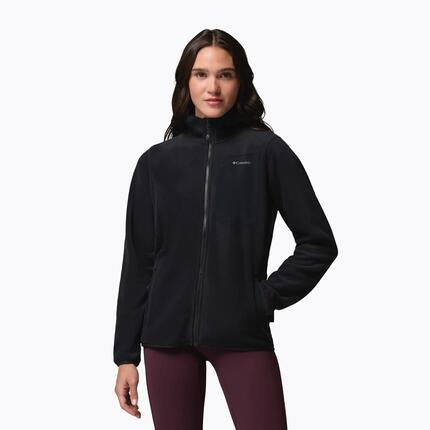 Polaire à capuche pour femme Columbia Pacific Arch 200 entièrement zippée noire