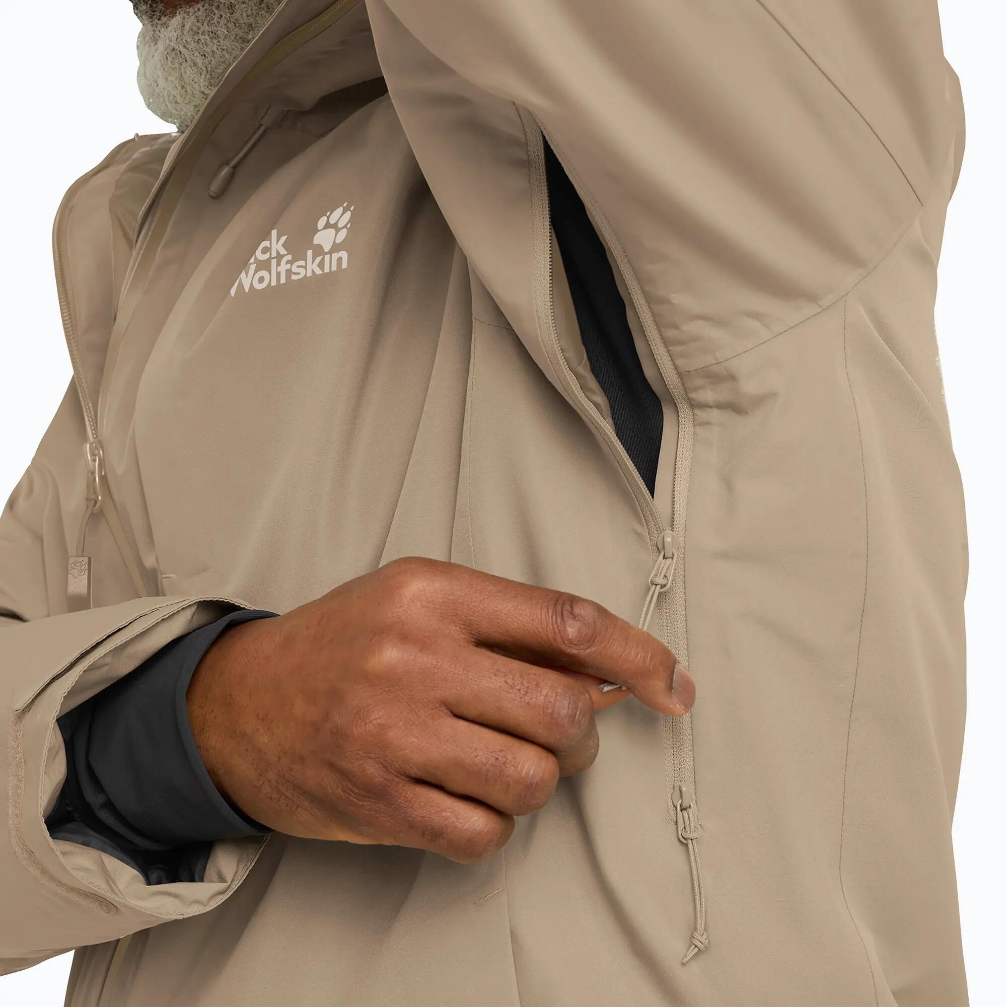 Heren donsjack Jack Wolfskin Icecape 2 l Down Ins Rds 4/7