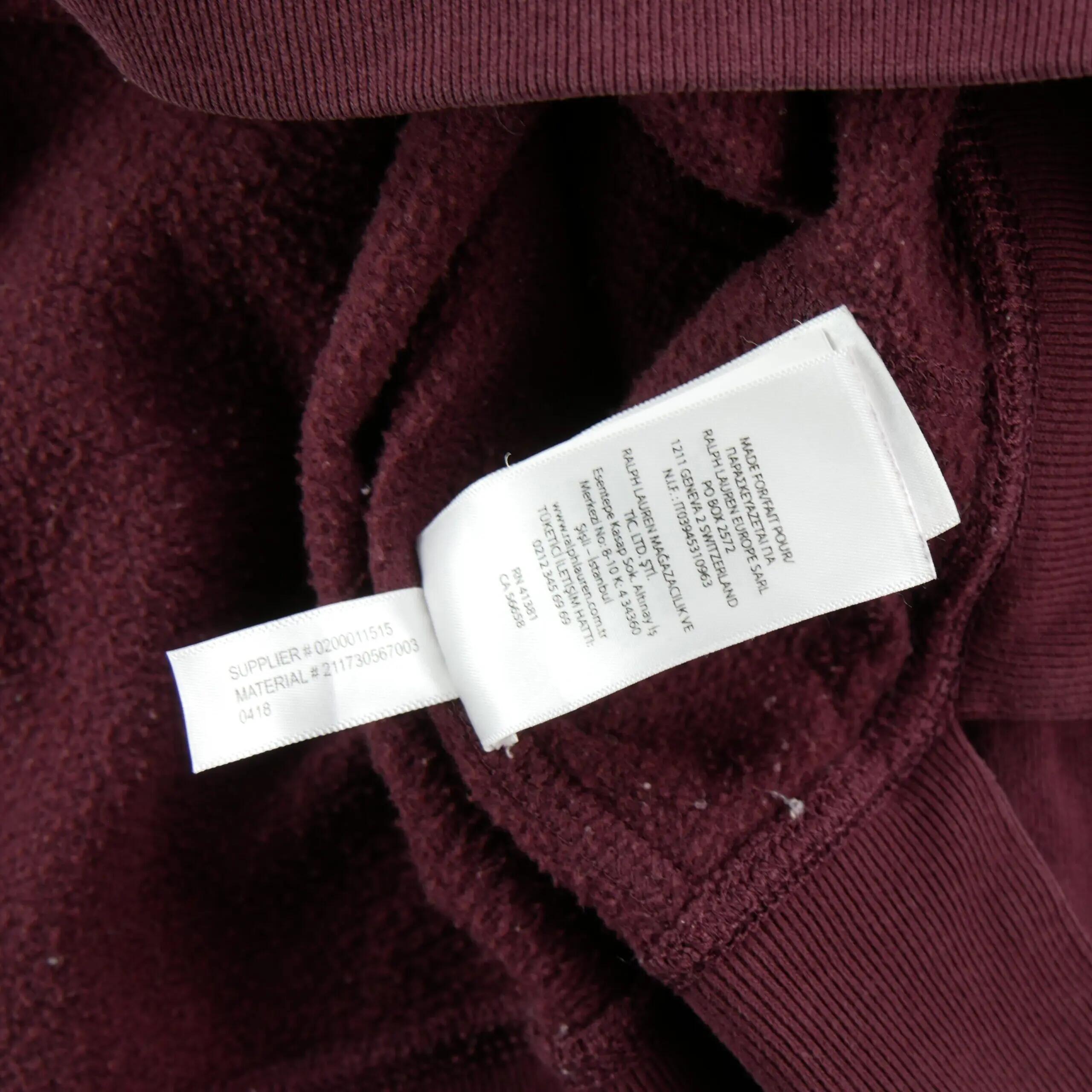 Damen Sweatshirt mit Pony Stickerei und Rundhals 7/7
