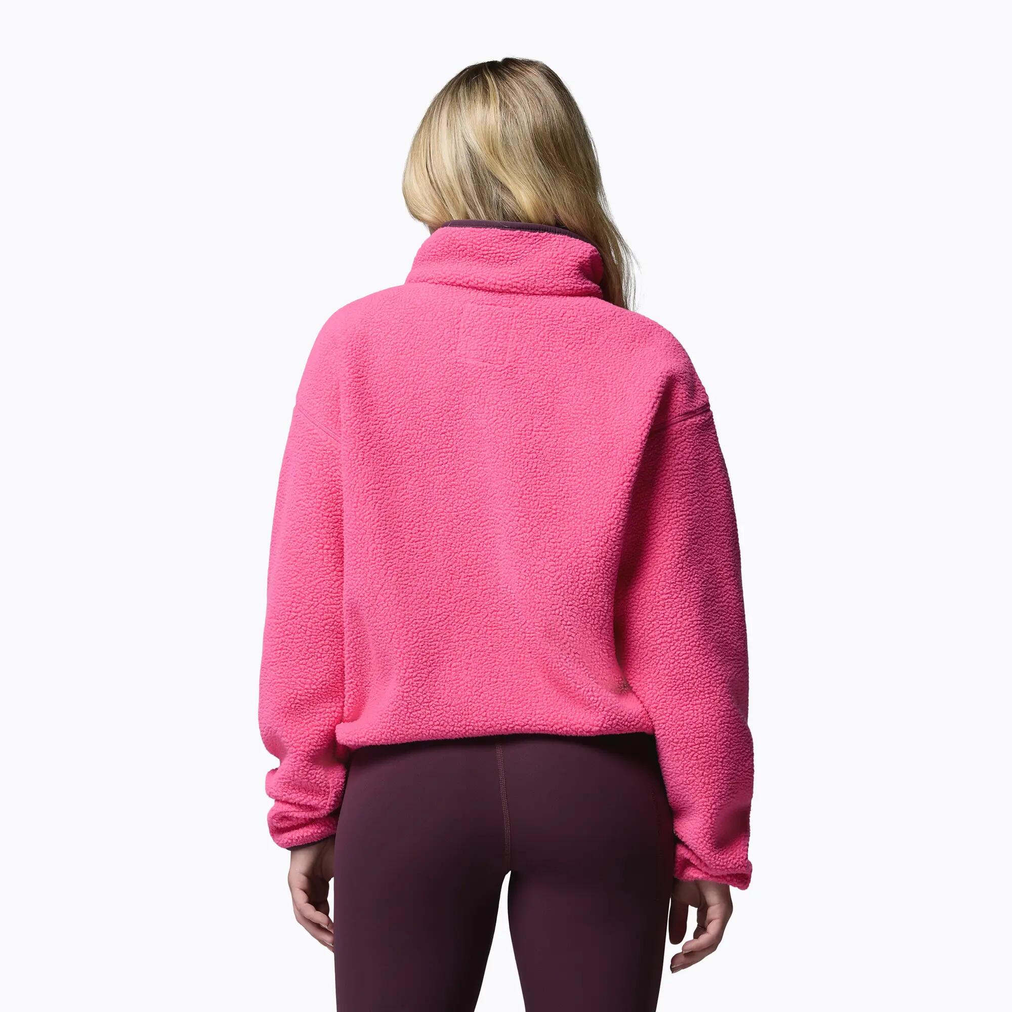 Női Helvetia II Cropped Half Snap Fleece polár pulóver 3/7