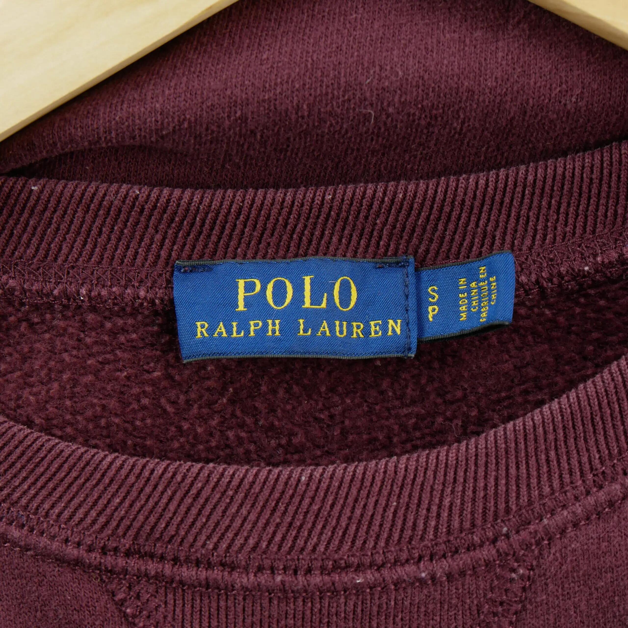 Damen Sweatshirt mit Pony Stickerei und Rundhals 5/7