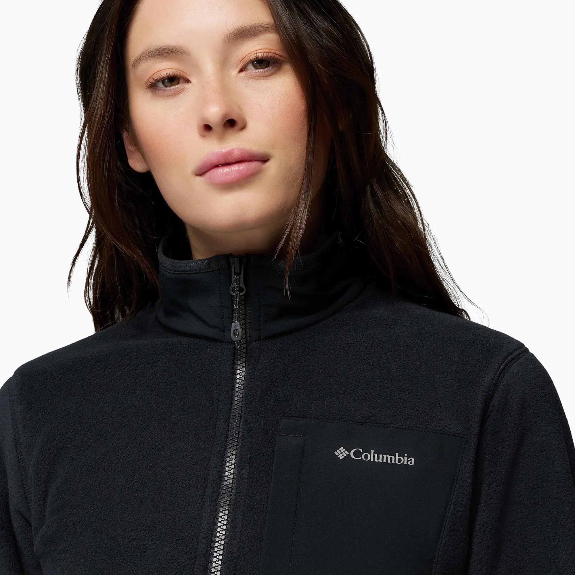 Polaire pour femme Columbia Pacific Arch 200 Half Zip Fleece Noir 6/7
