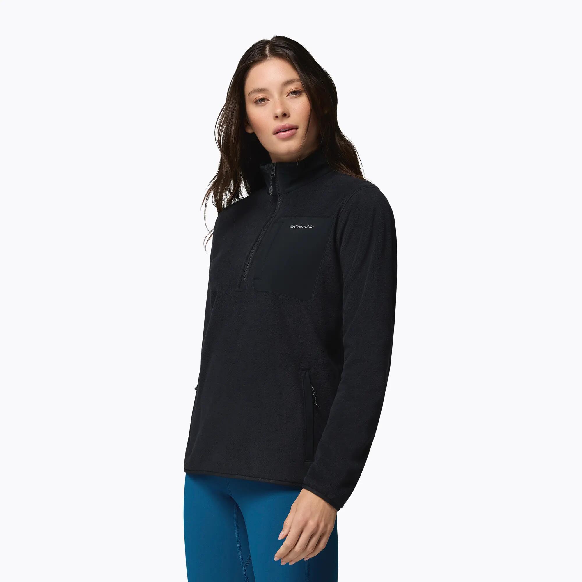 Polaire pour femme Columbia Pacific Arch 200 Half Zip Fleece Noir 4/7