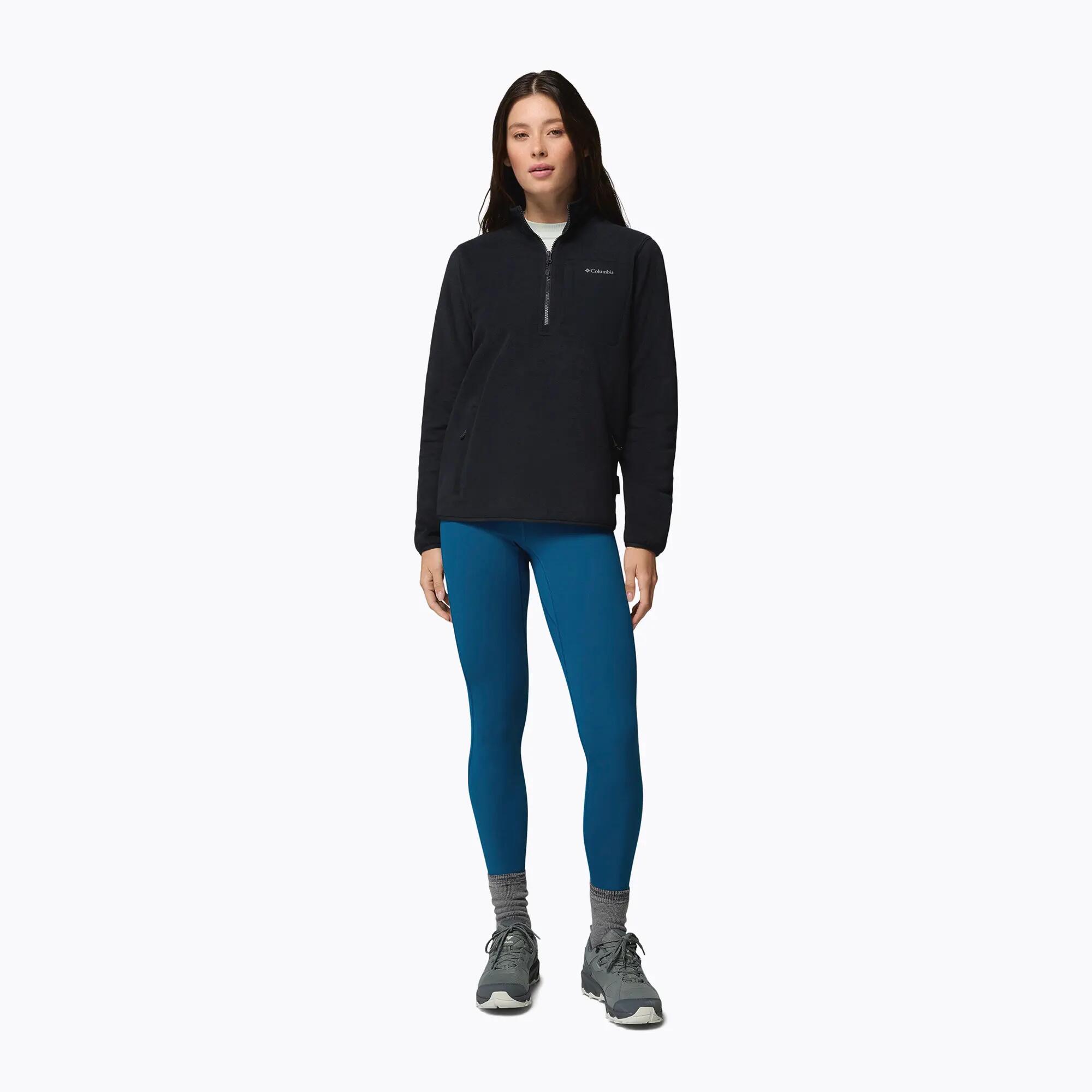 Polaire pour femme Columbia Pacific Arch 200 Half Zip Fleece Noir 2/7