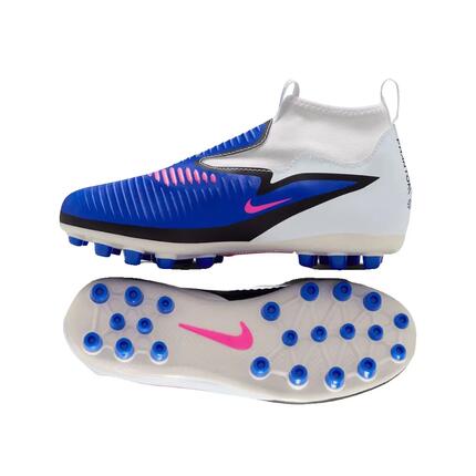 Zapatos de fútbol Nike Phantom 6 High Academy FG/MG Azul/Rosa