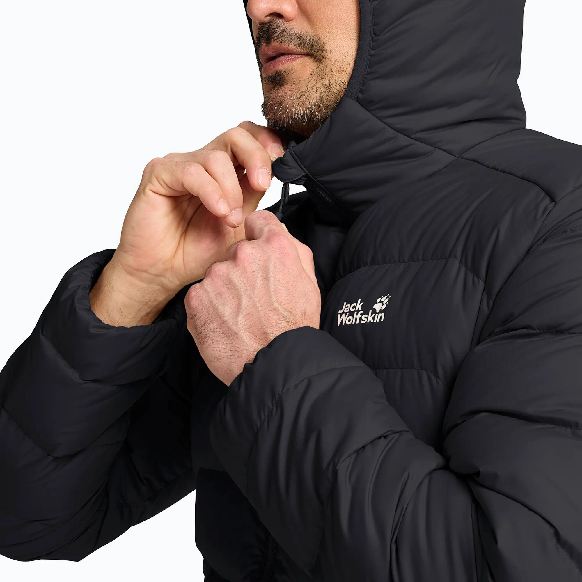 Doudoune homme Jack Wolfskin Wild Pass Down Hoody 4/7