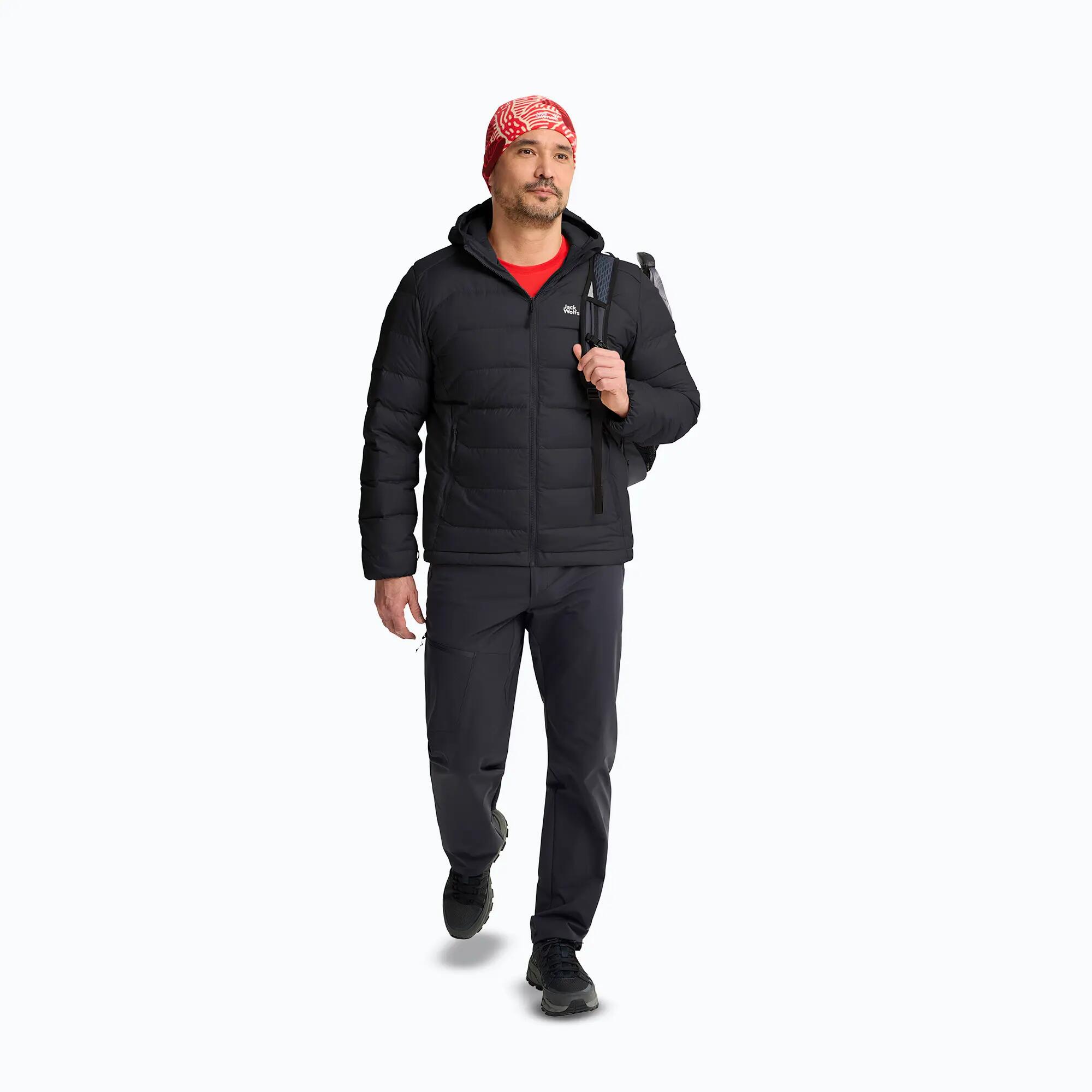 Doudoune homme Jack Wolfskin Wild Pass Down Hoody 2/7
