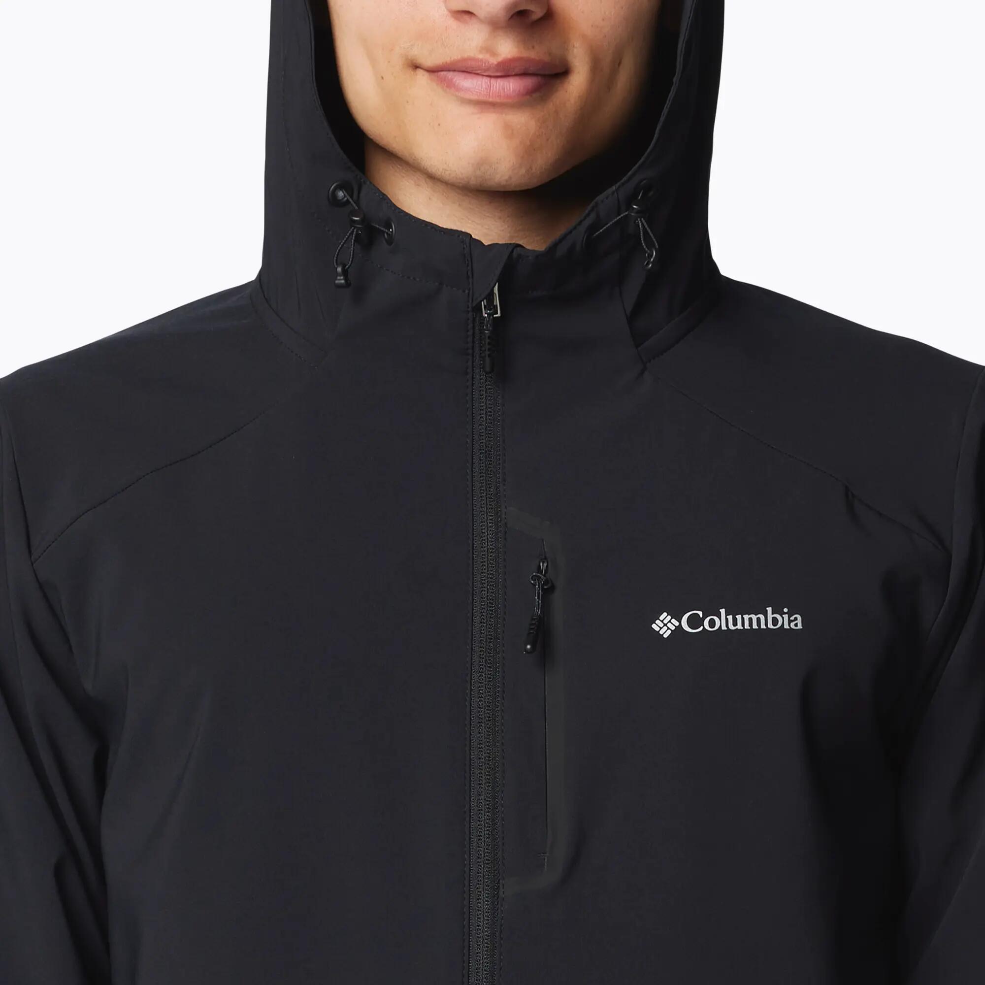 Férfi túrakapucnis felső Columbia Tech Softshell Hoodie 6/6