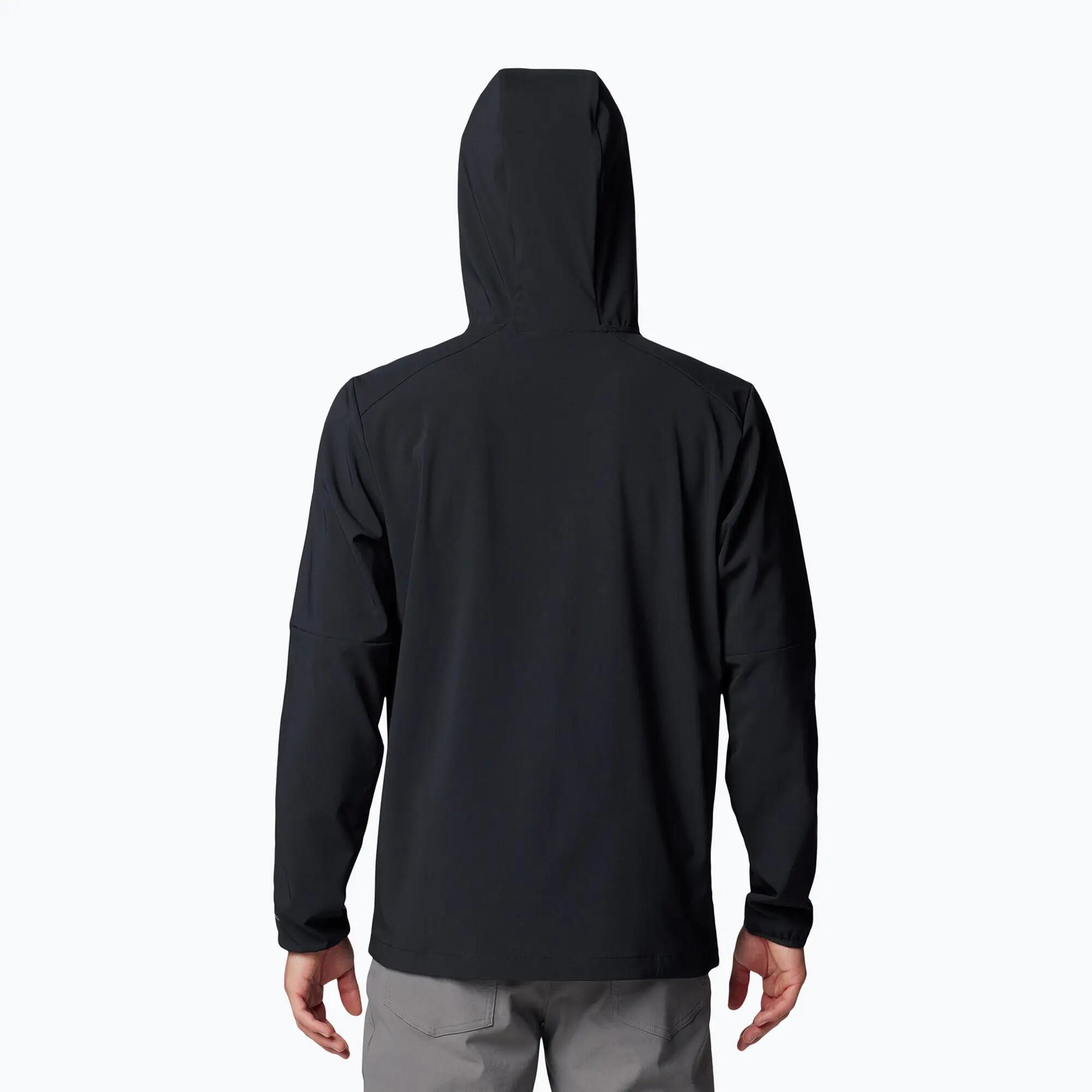 Férfi túrakapucnis felső Columbia Tech Softshell Hoodie 2/6