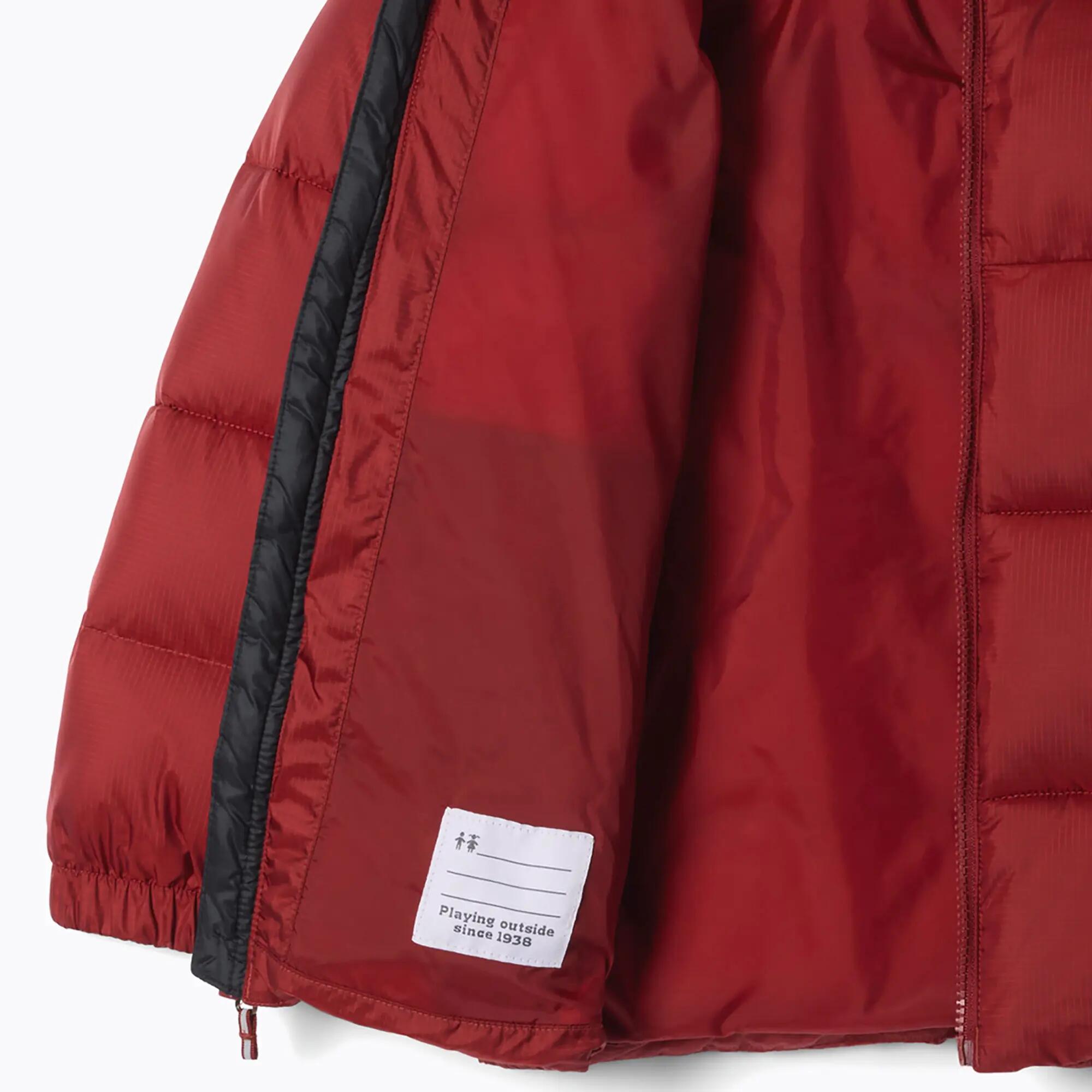 Columbia Puffect Hooded Red Oxide/Black gyermek bélelt kabát 3/4