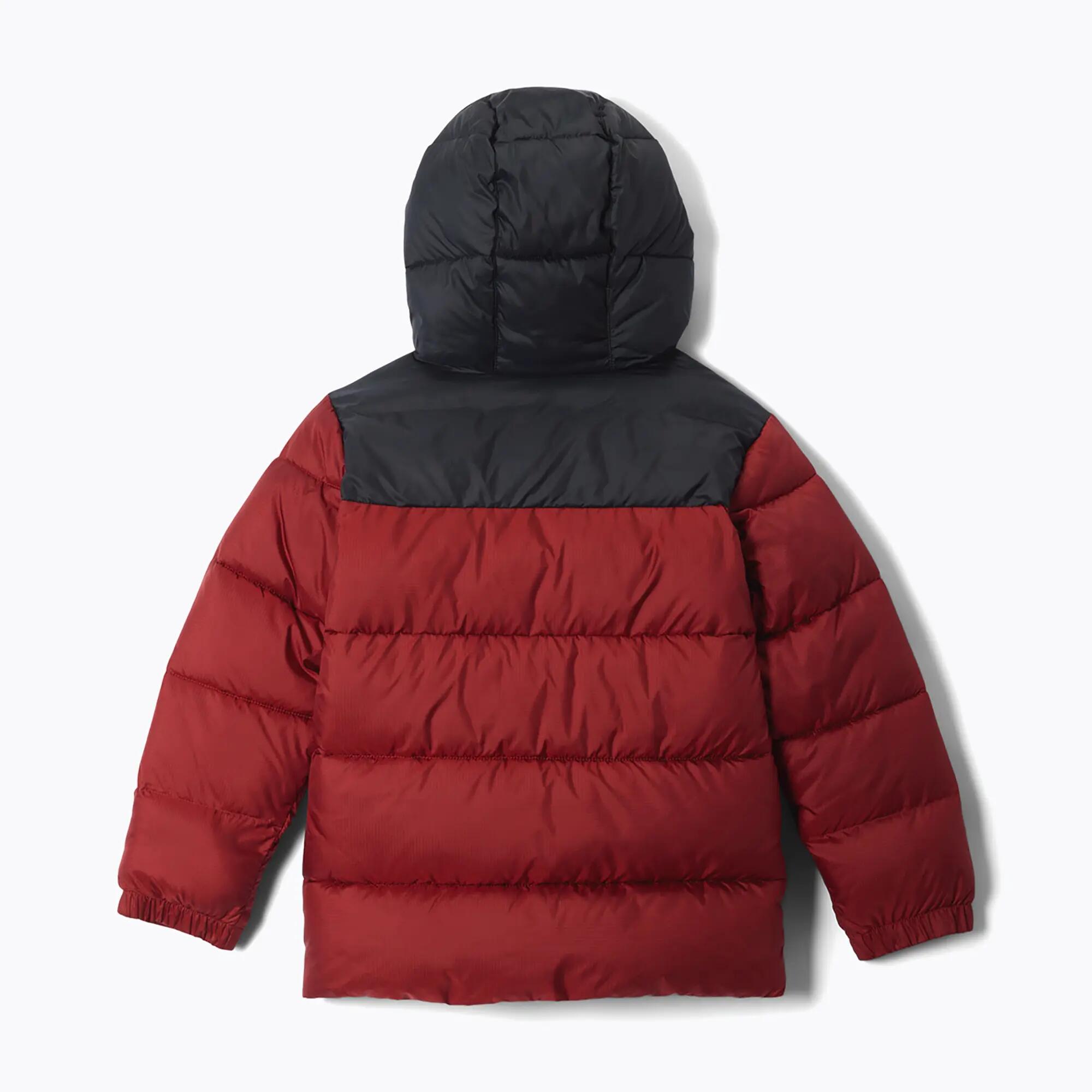 Columbia Puffect Hooded Red Oxide/Black gyermek bélelt kabát 2/4