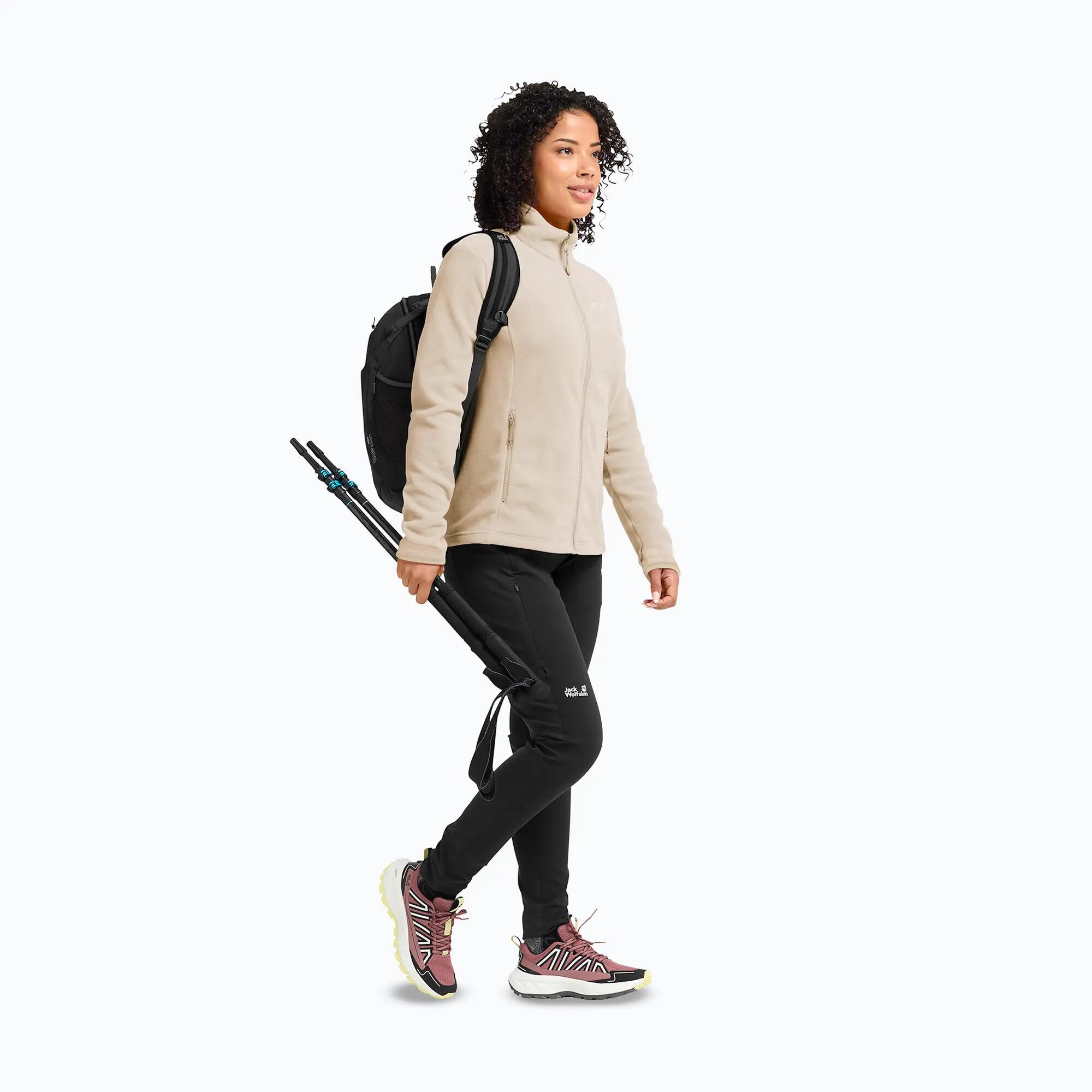 Dames fleecevest Jack Wolfskin Taunus 100 Full Zip 2/7