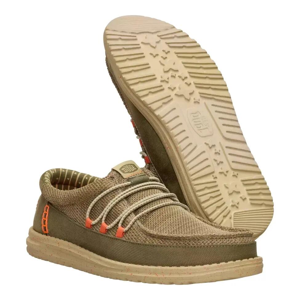 HeyDude Męskie Mokasyny Wally Guard Stretch Sox 2/6