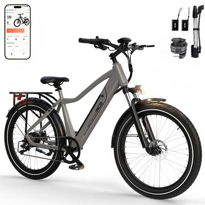 Elektrische stadsfiets g5, 468wh, koppelsensor, bereik 60‑120km