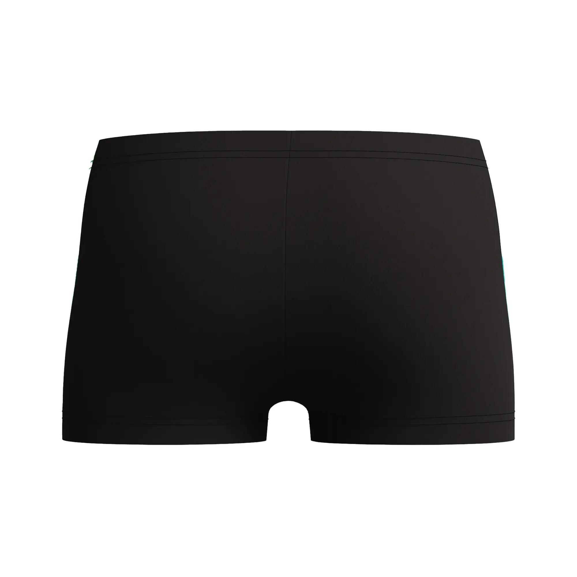 Short De Bain Motif/style Blocs De Couleurs DIVE Garçon (Orange) 2/3