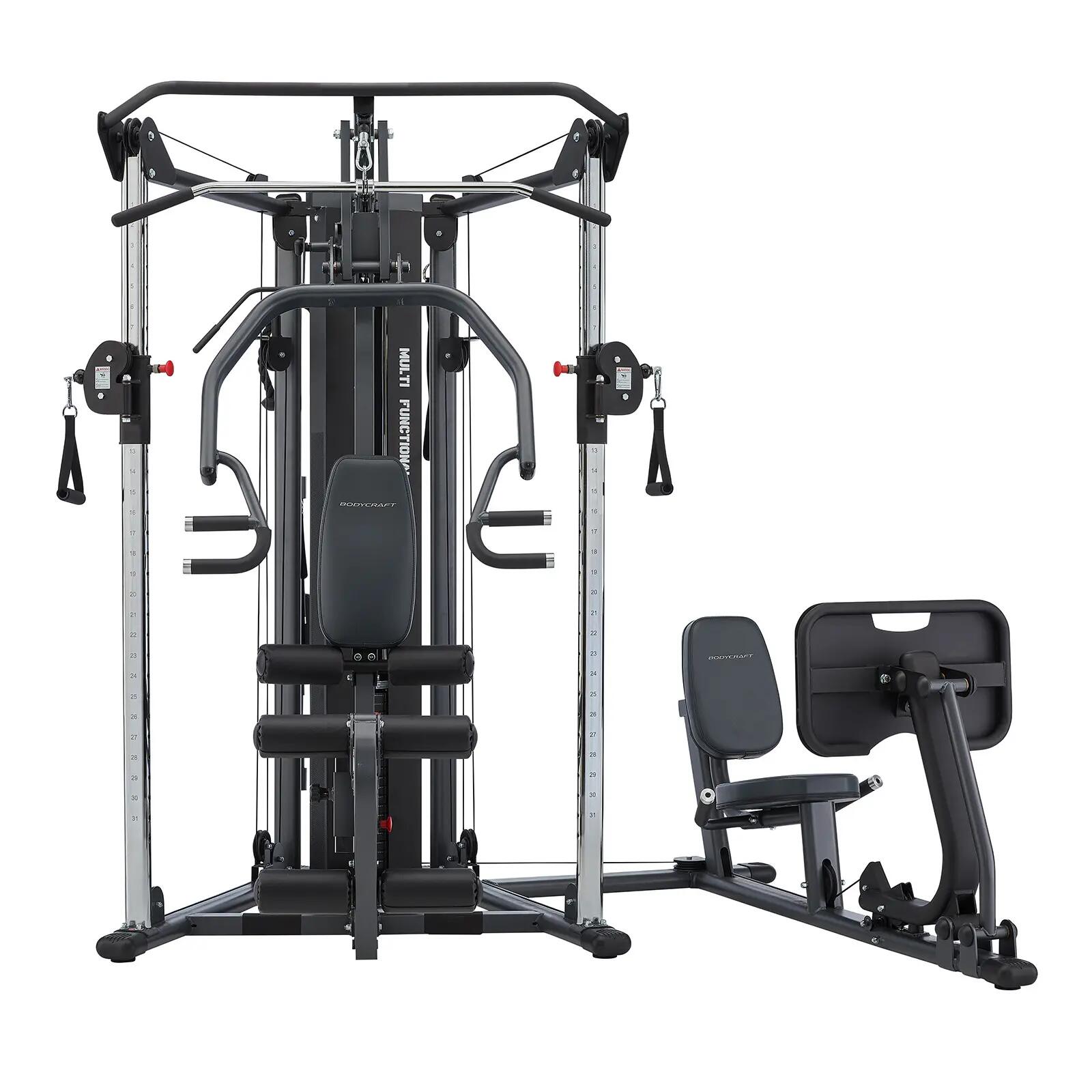 Leg press - krachttraining - Bodycraft MFT - verstelbare rugleuning 2/3