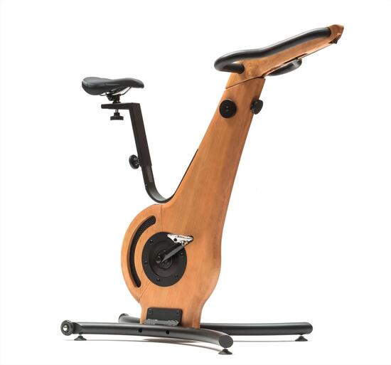 Vélo d’appartement - Entraînement à domicile - NOHRD Bike V2 - Bois de cerisier