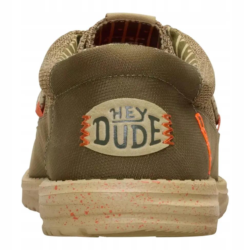 HeyDude Męskie Mokasyny Wally Guard Stretch Sox 4/6