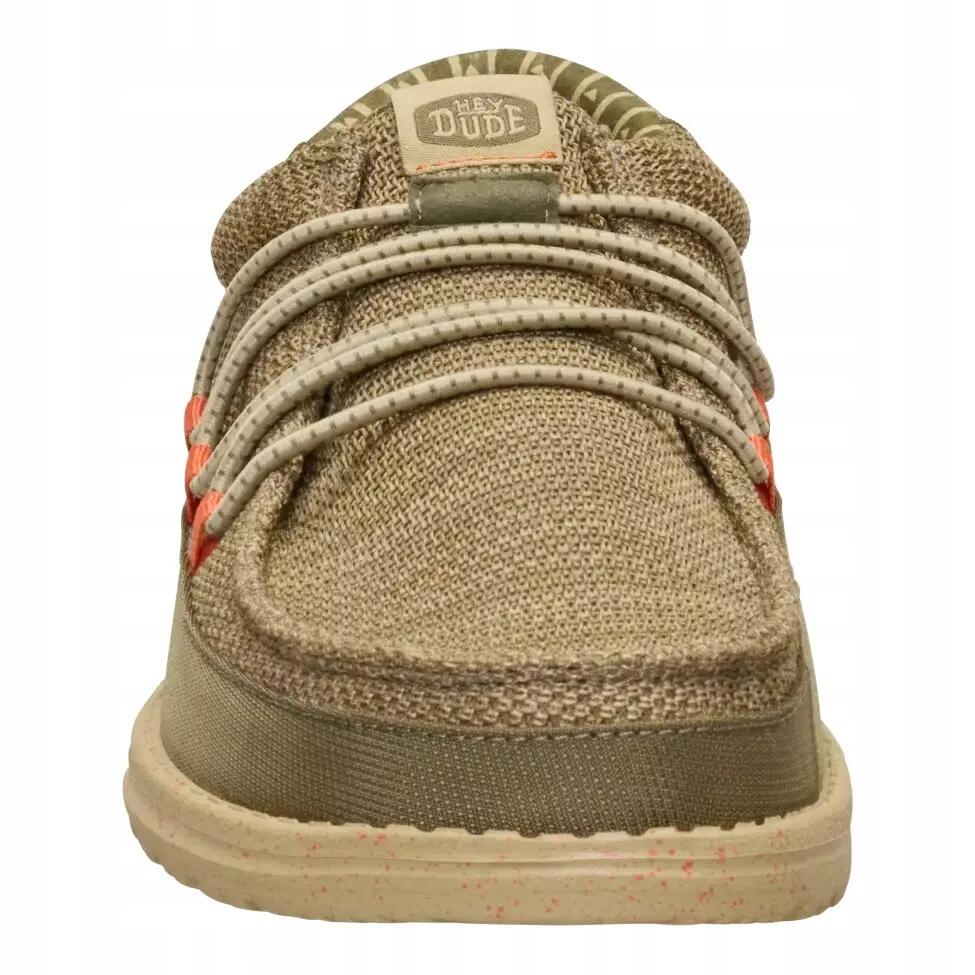 HeyDude Męskie Mokasyny Wally Guard Stretch Sox 3/6