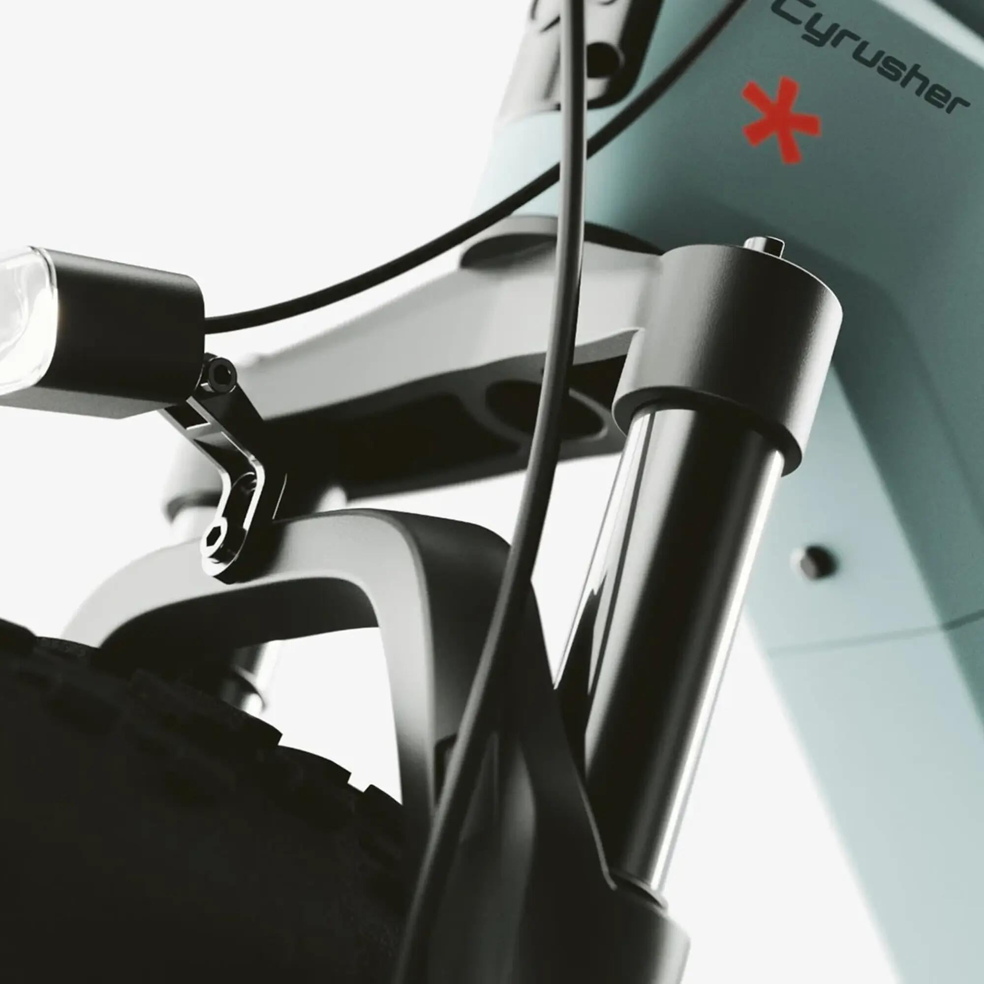 Aura Elektrofahrrad mit Tiefeinstieg Breitreifen 52V 15Ah Akku 95Nm 96km 5/7