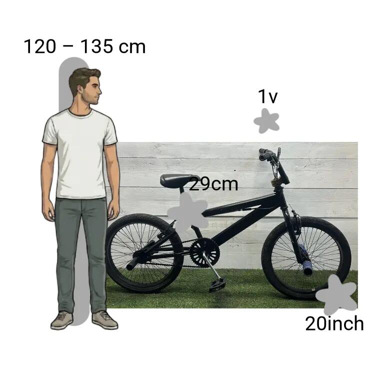 Bicicletta usata Freestyle BMX Kinderfiets 2/4