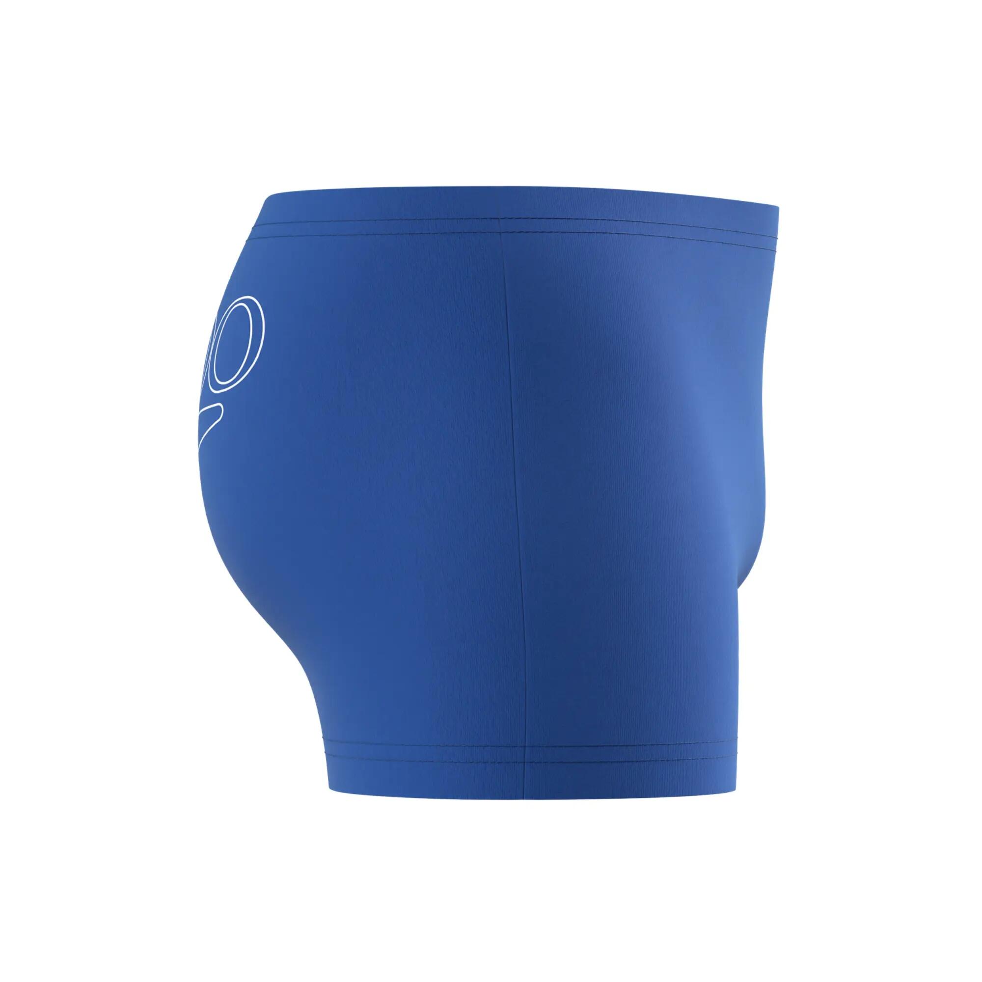Costume Da Bagno A Pantaloncino Grande Logo Resistenza+ Uomo Speedo Blu 6/6