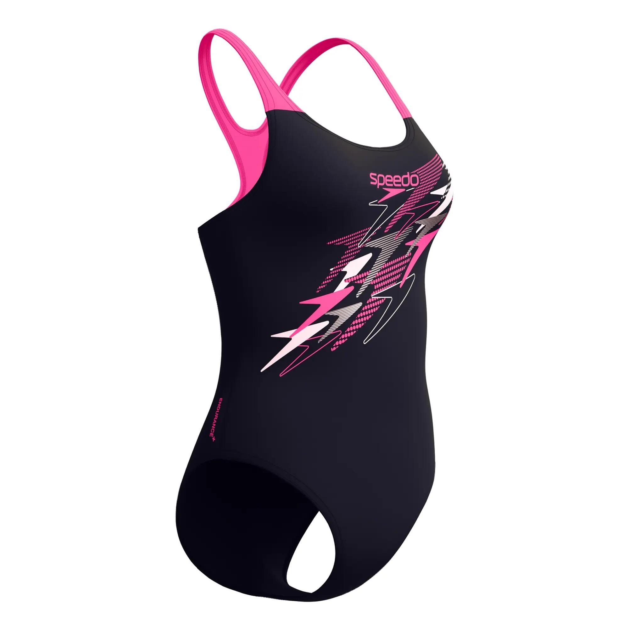 "Medley Medalist" Badeanzug für Damen Schwarz 4/7