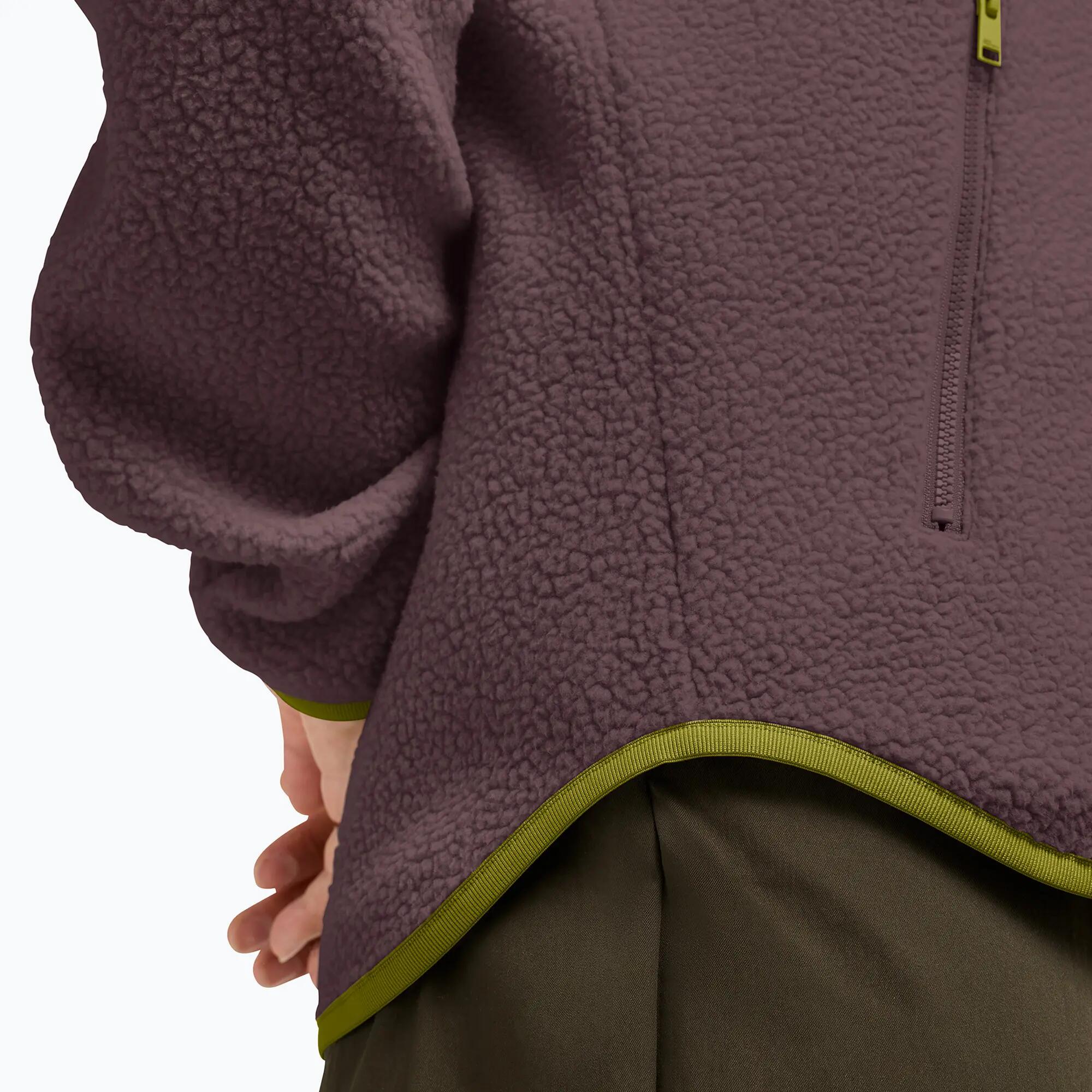 Casaco polar feminino Jack Wolfskin Lite Curl Full Zip 6/7