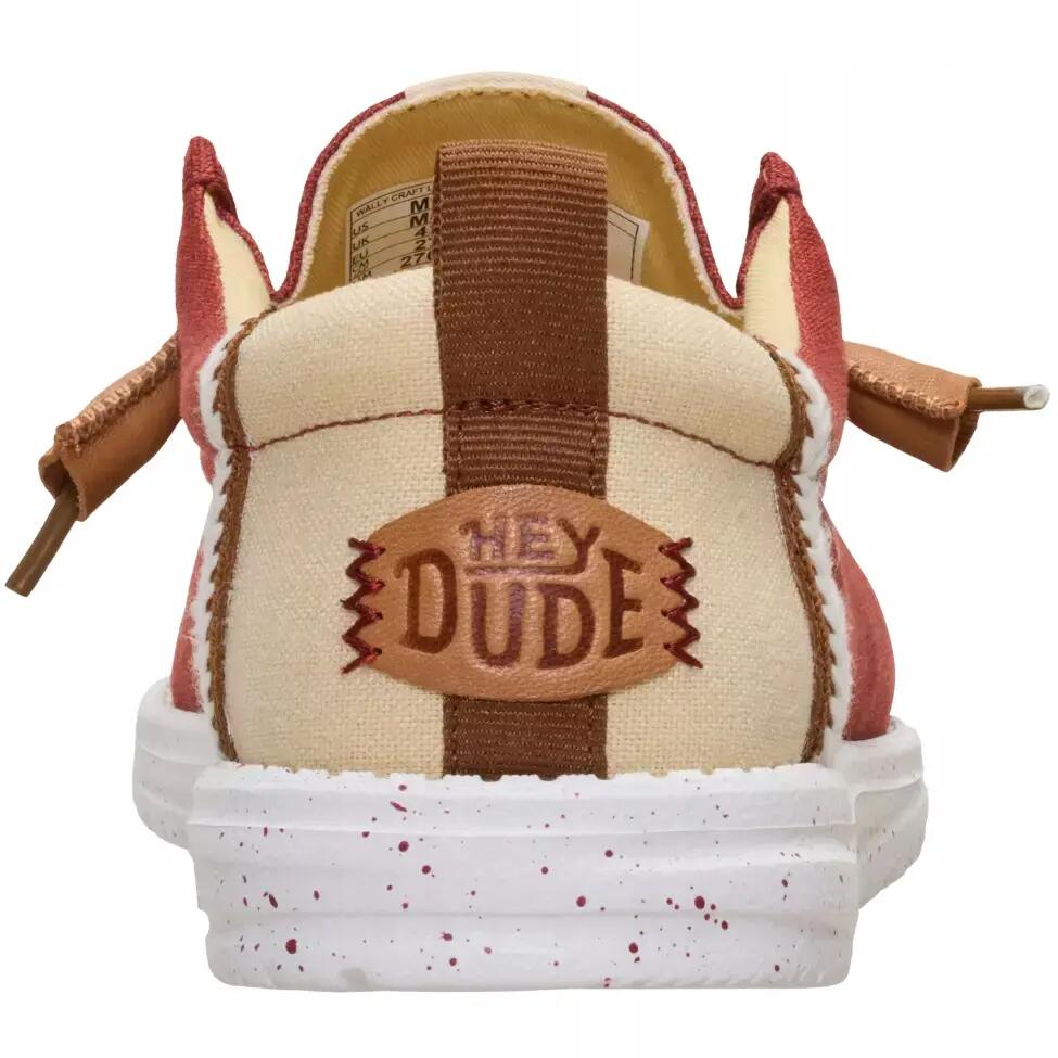 HeyDude Męskie Mokasyny Wally Summer Linen 5/6