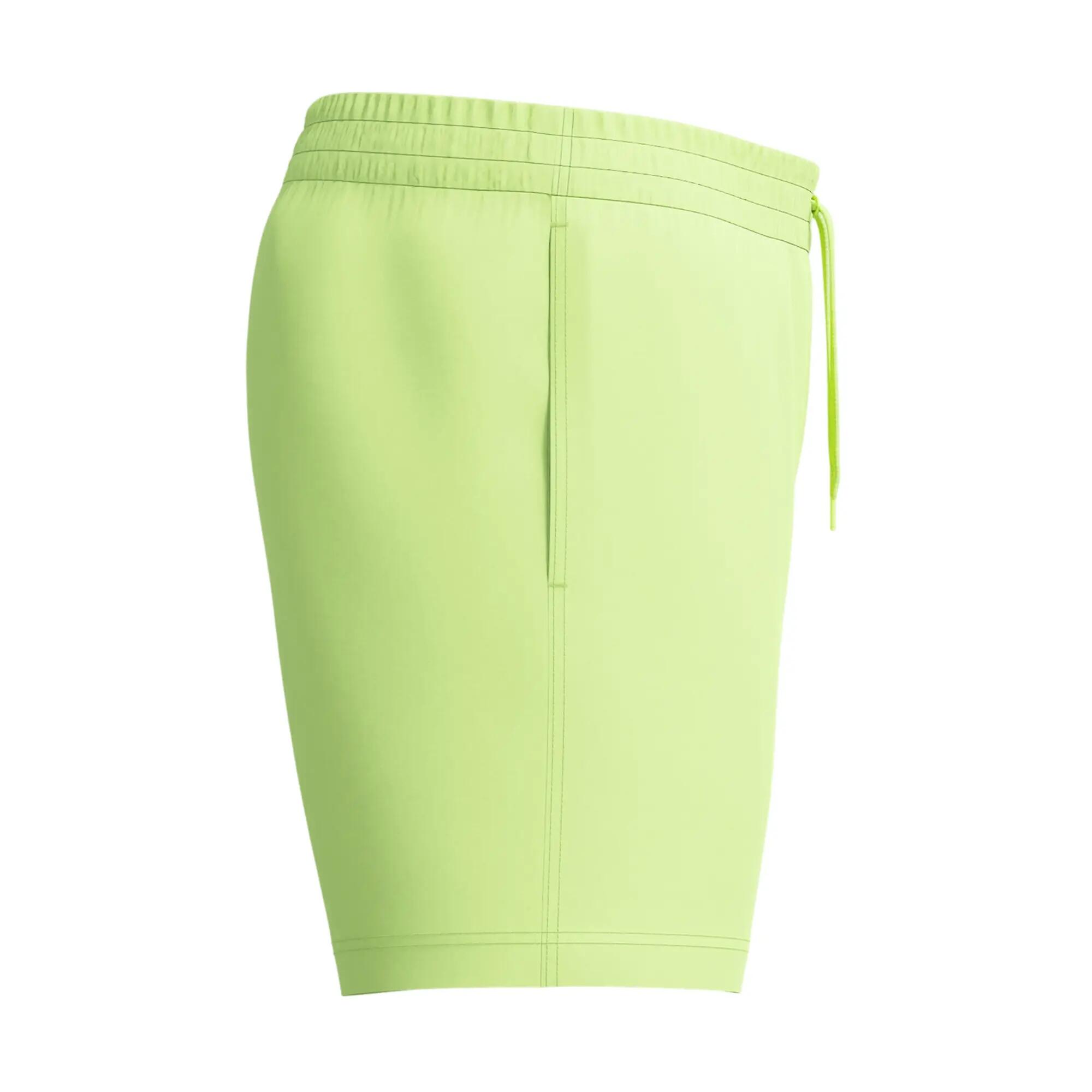 Short De Bain Uni À Taille Élastiquée ESSENTIAL Homme (Vert) 4/7
