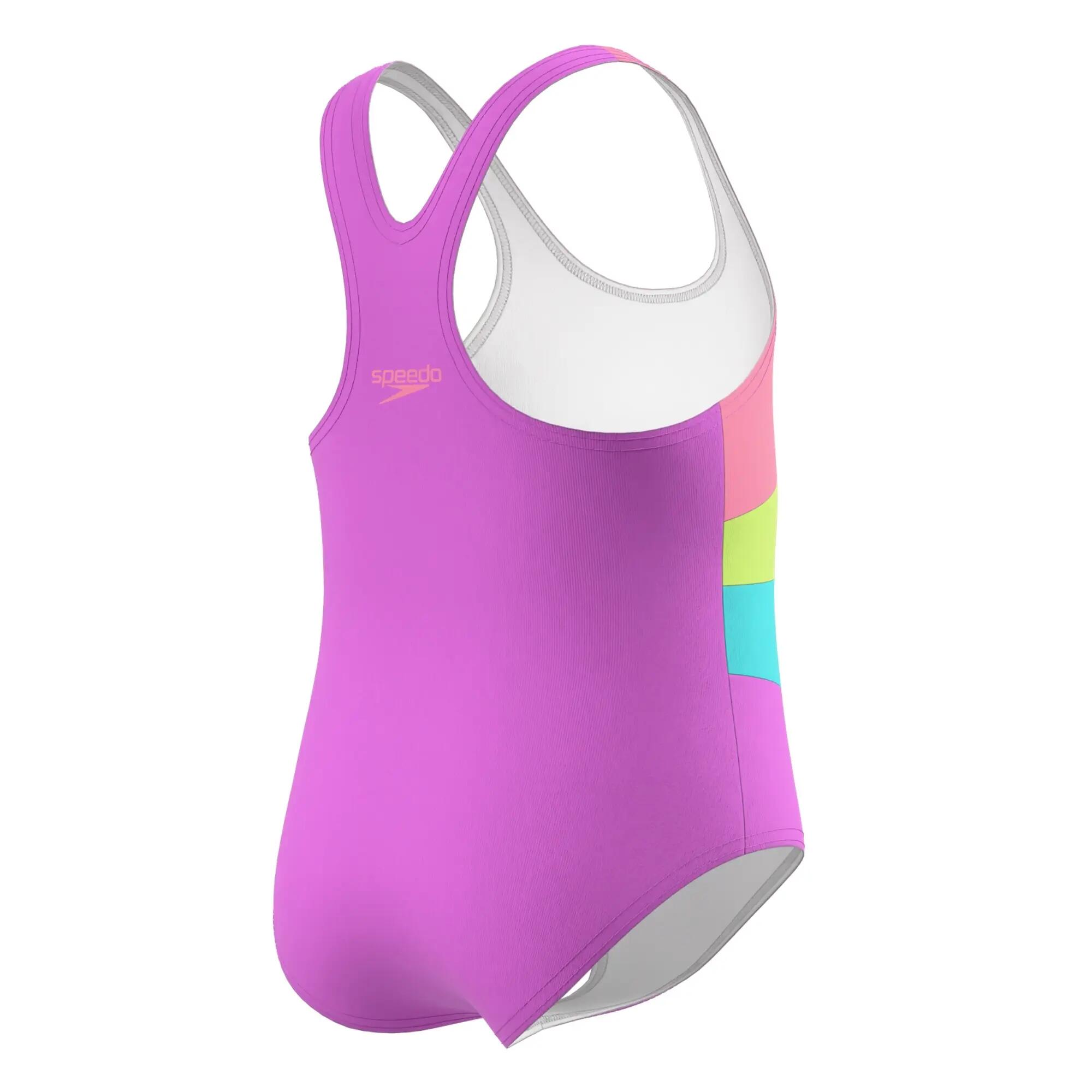 Maillot De Bain 1 Pièce Dos Nageur Motif/style Blocs De Couleurs RADIATING 5/6