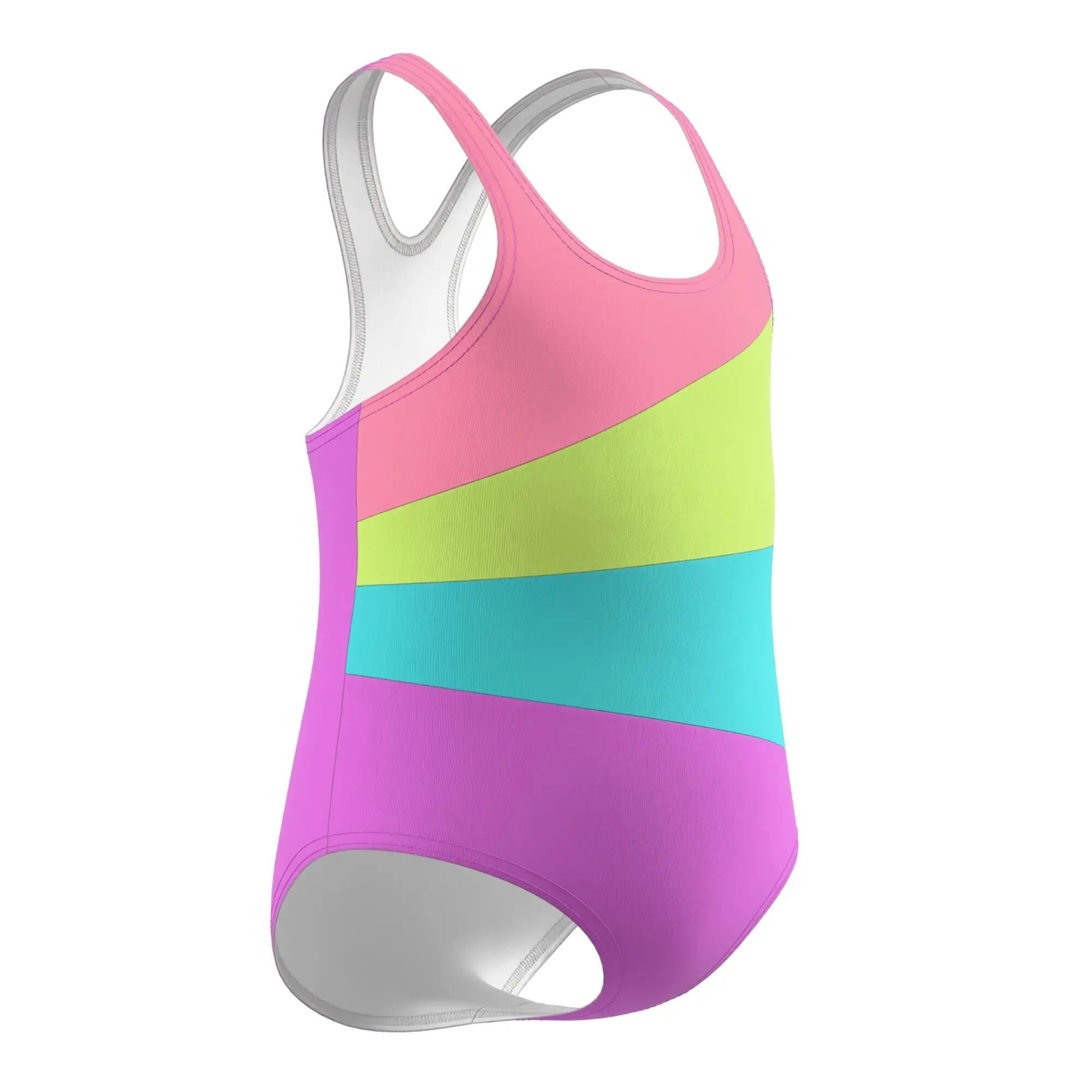 Maillot De Bain 1 Pièce Dos Nageur Motif/style Blocs De Couleurs RADIATING 4/6