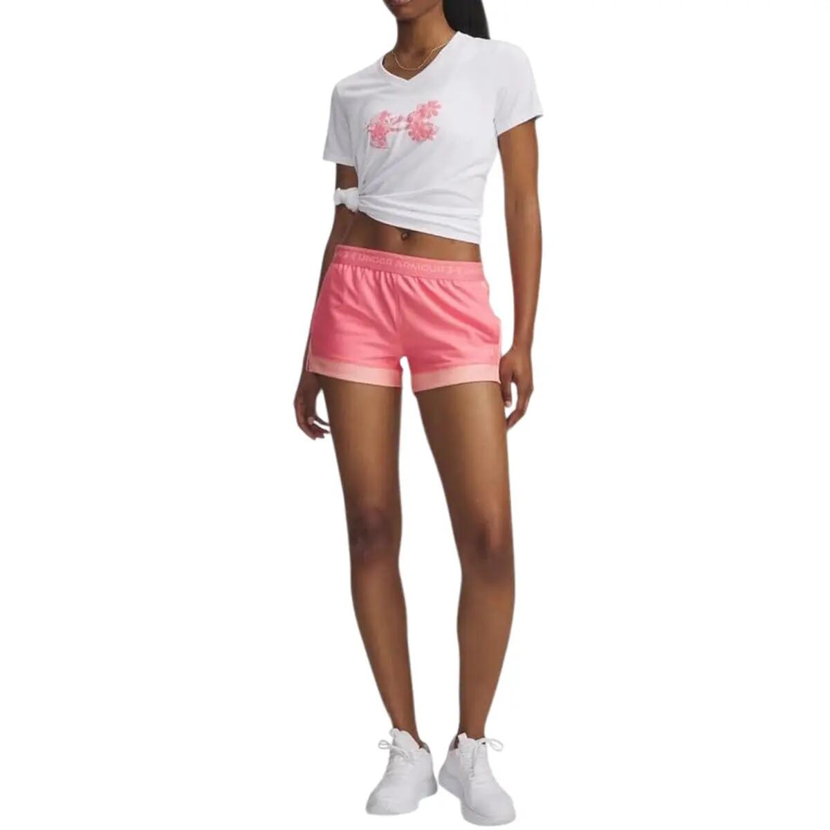Short Deportivo Mujer Under Armour Tech Play Up 3IN Colorblock 5/5