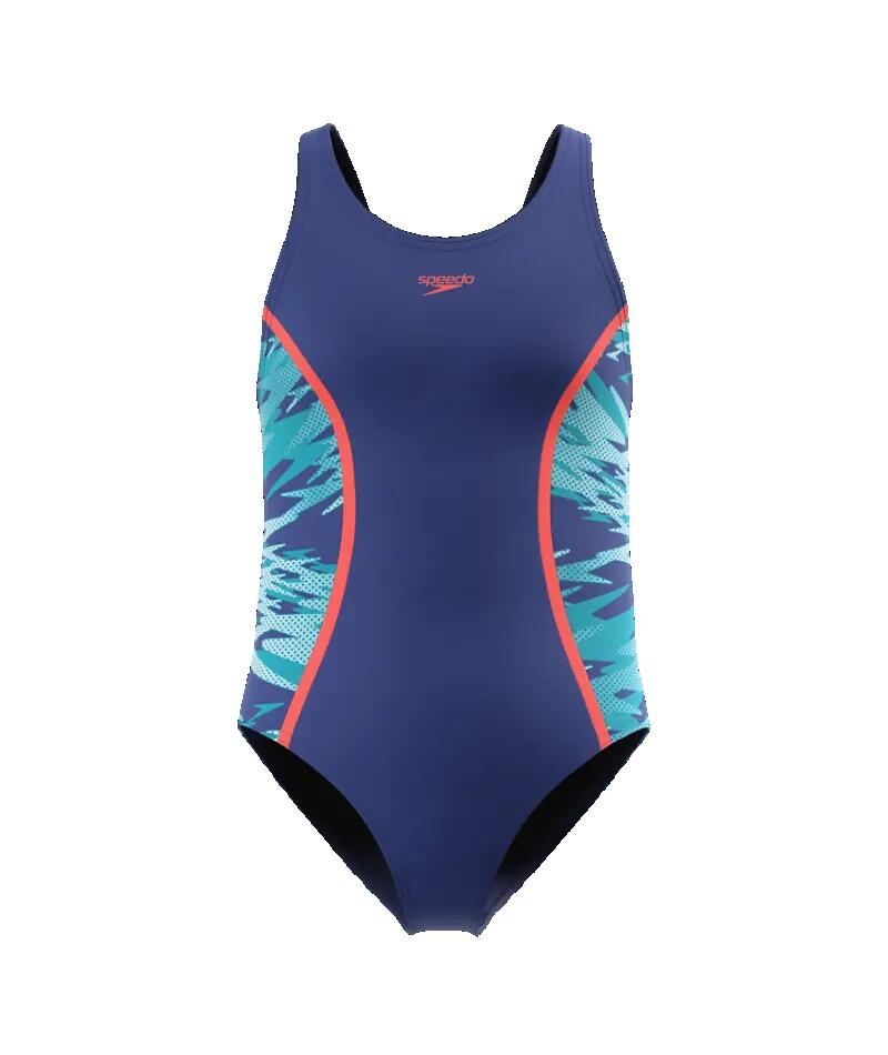 Speedo Badeanzug Hyperboom Splice Muscleback Nachtwache/Hyperteal 3/7