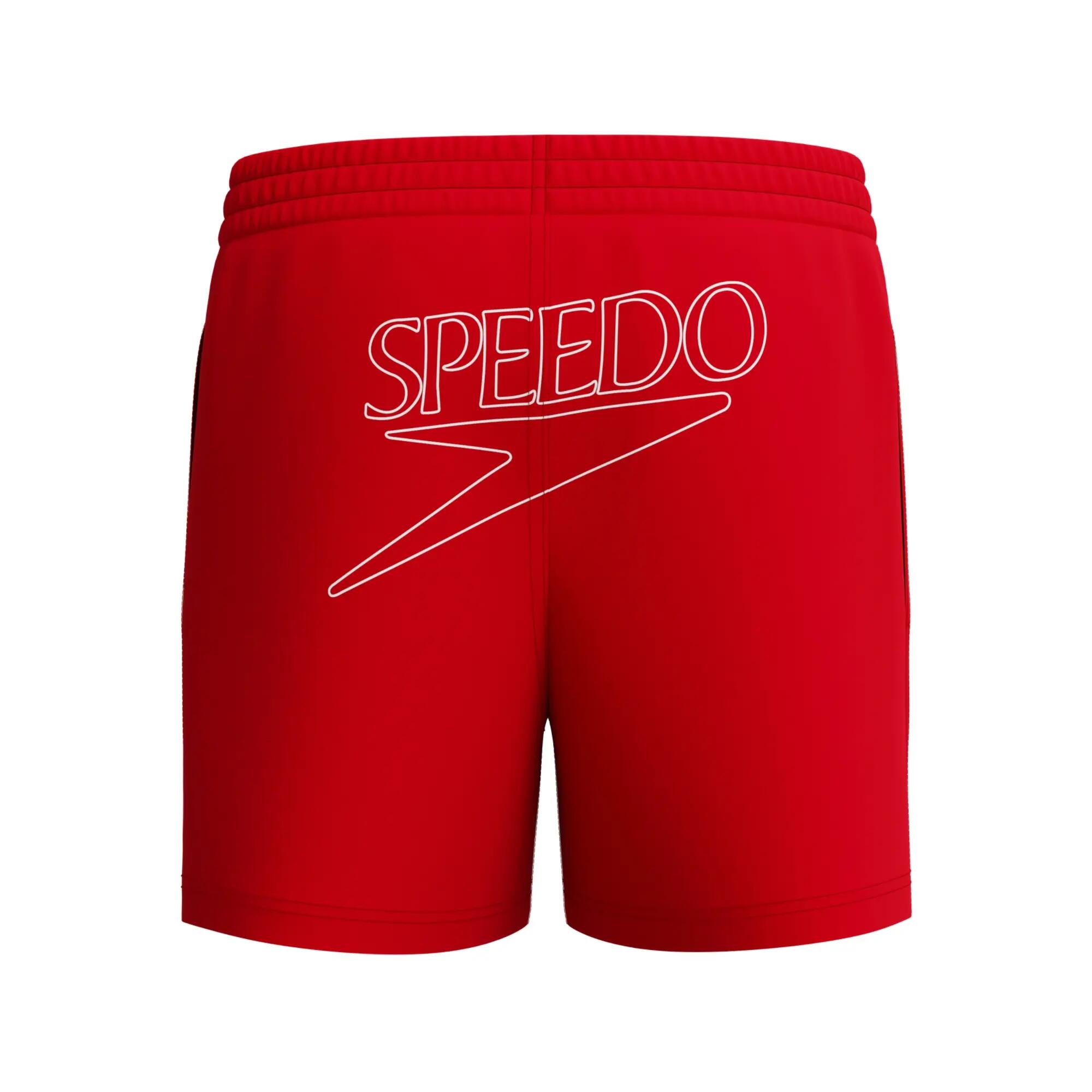 "Volley" Badeshorts für Herren Rot 2/7