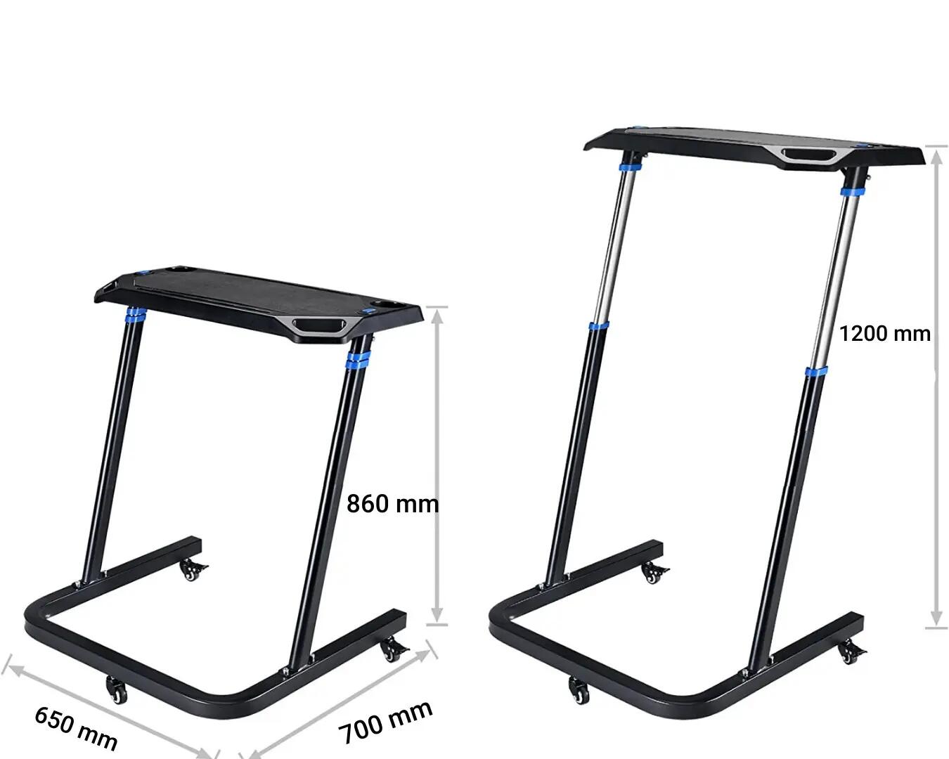 Stolik pod laptopa do trenażera plastikowy QX-013 3/3