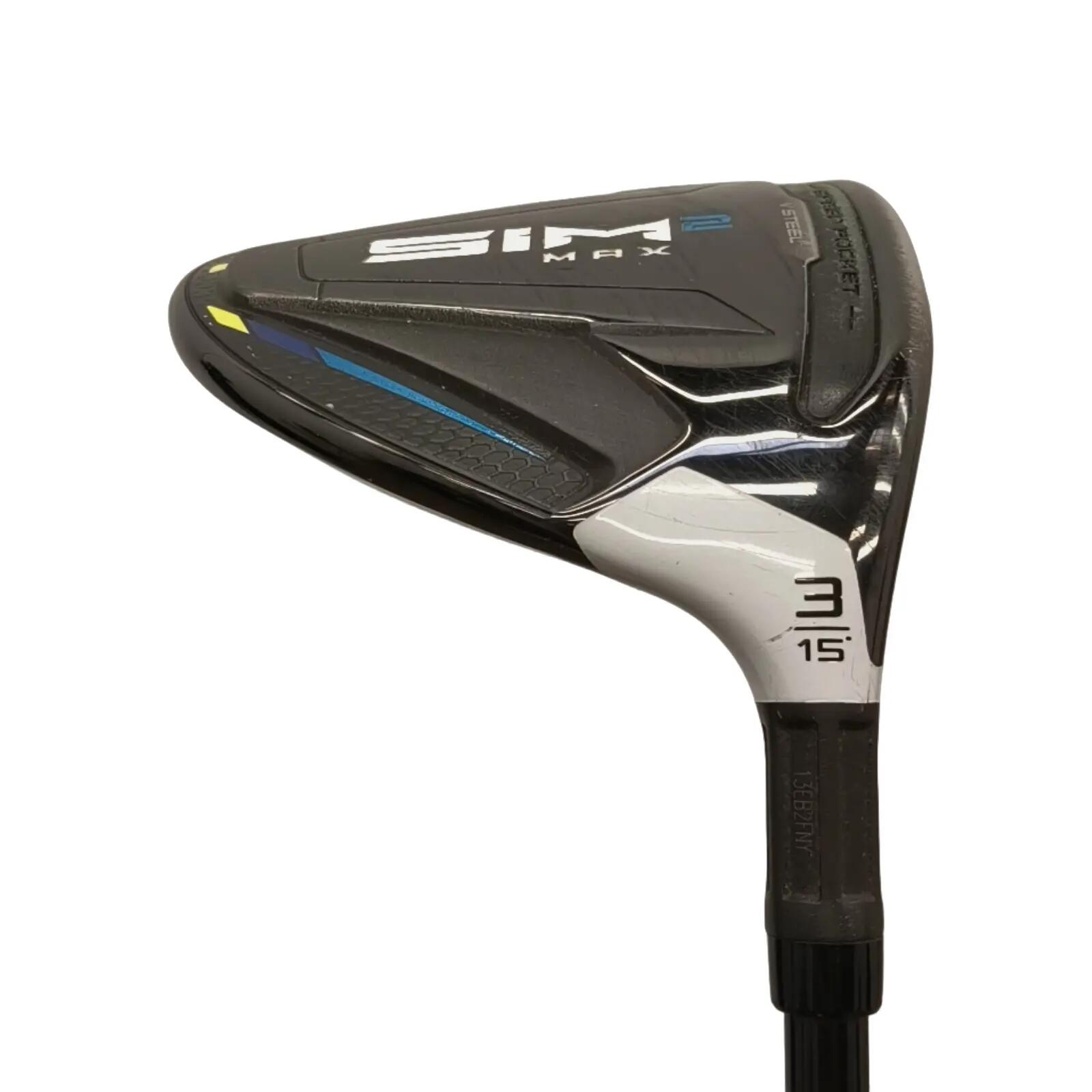 TaylorMade SIM2 MAX Fairway Wood / Flex X-Stiff / #3 / 15 3/6