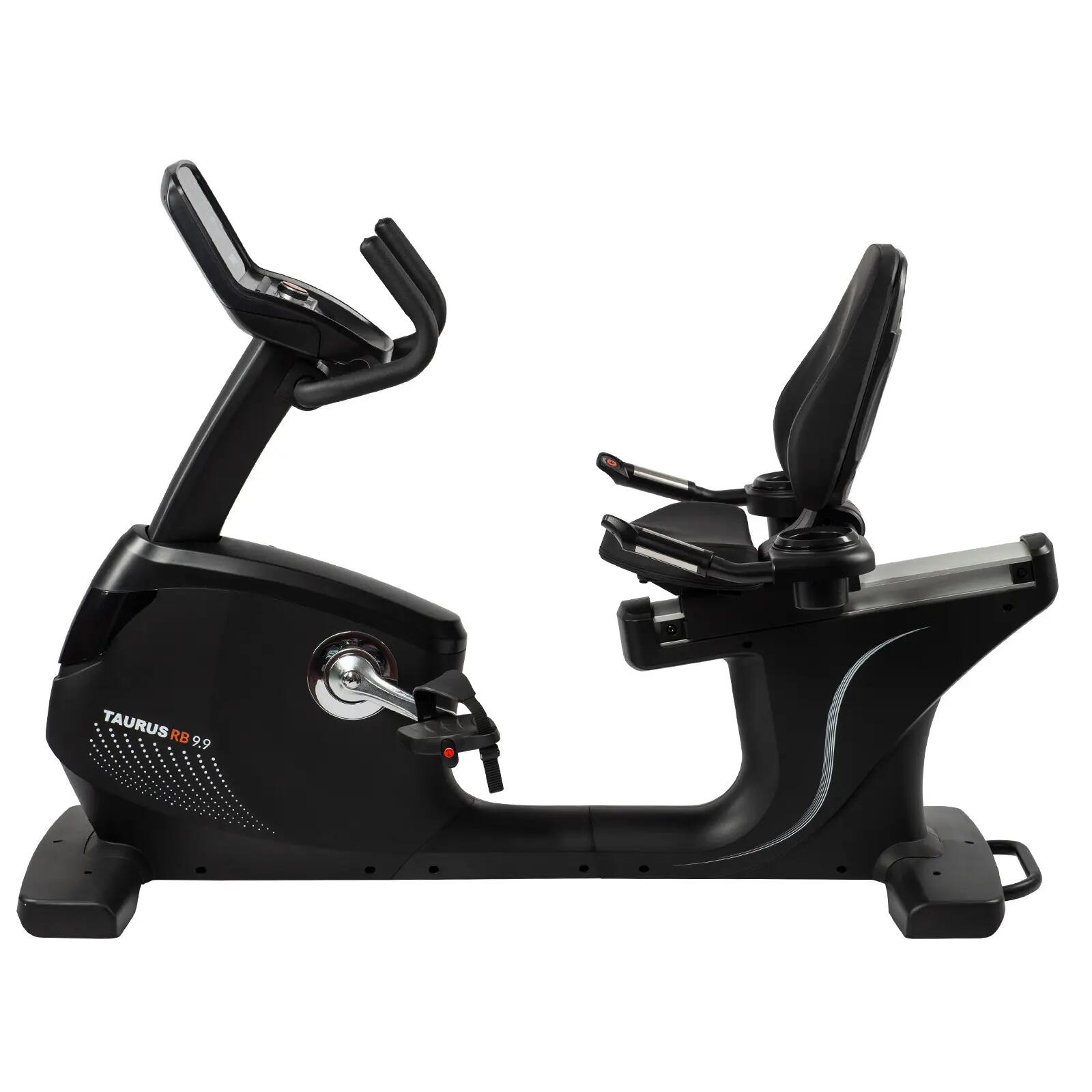 Ligfiets - Cardio - RB9.9 PRO - Touchscreen, 44 programma's 4/4