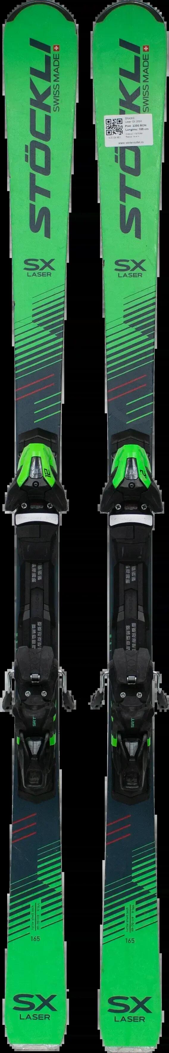 Használt síléc kötéssel - Stockli Laser SX 2024 165cm 2/5