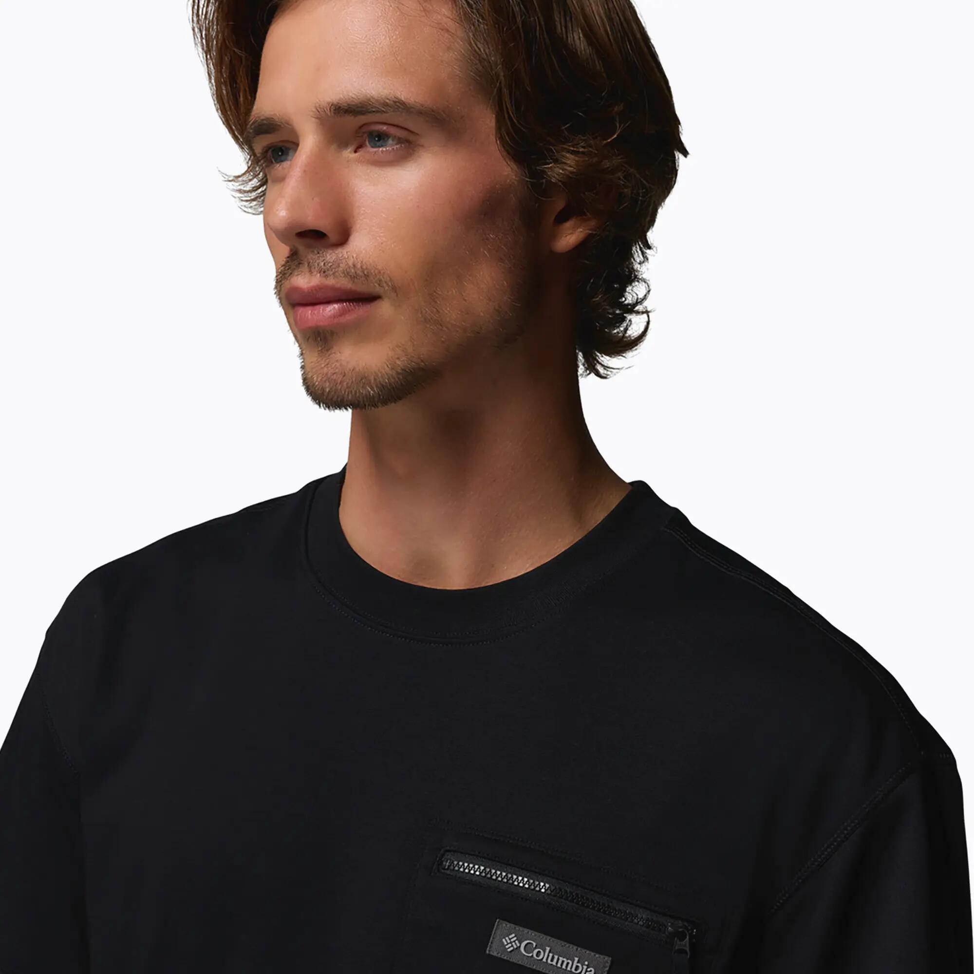 T-shirt masculino Columbia Echo Passage Crew 5/6
