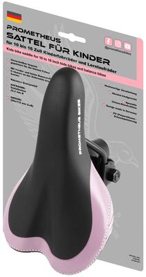 Sella bici bambino 10/12/14/16 pollici Premium Ø222 mm Viola